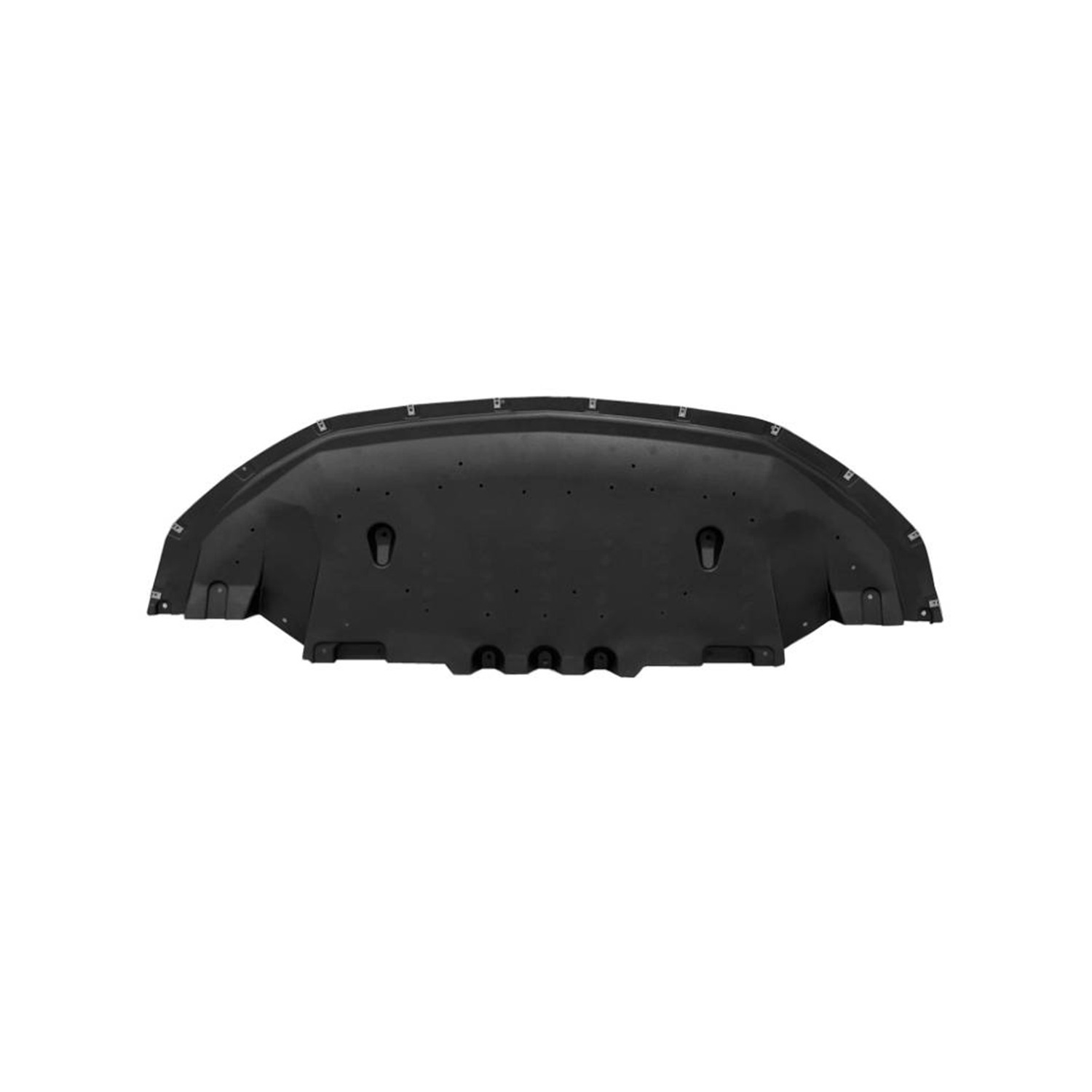 AM MUSTANG 24-24 ENGINE SPLASH SHIELD Front Blow Molding Ecoboost Ecoboost Premium GT GT Premium Models Convertible Coupe. w o Insulation Foam SKU RF31010067 Partslink FO1228204 OEM PR3Z8310C