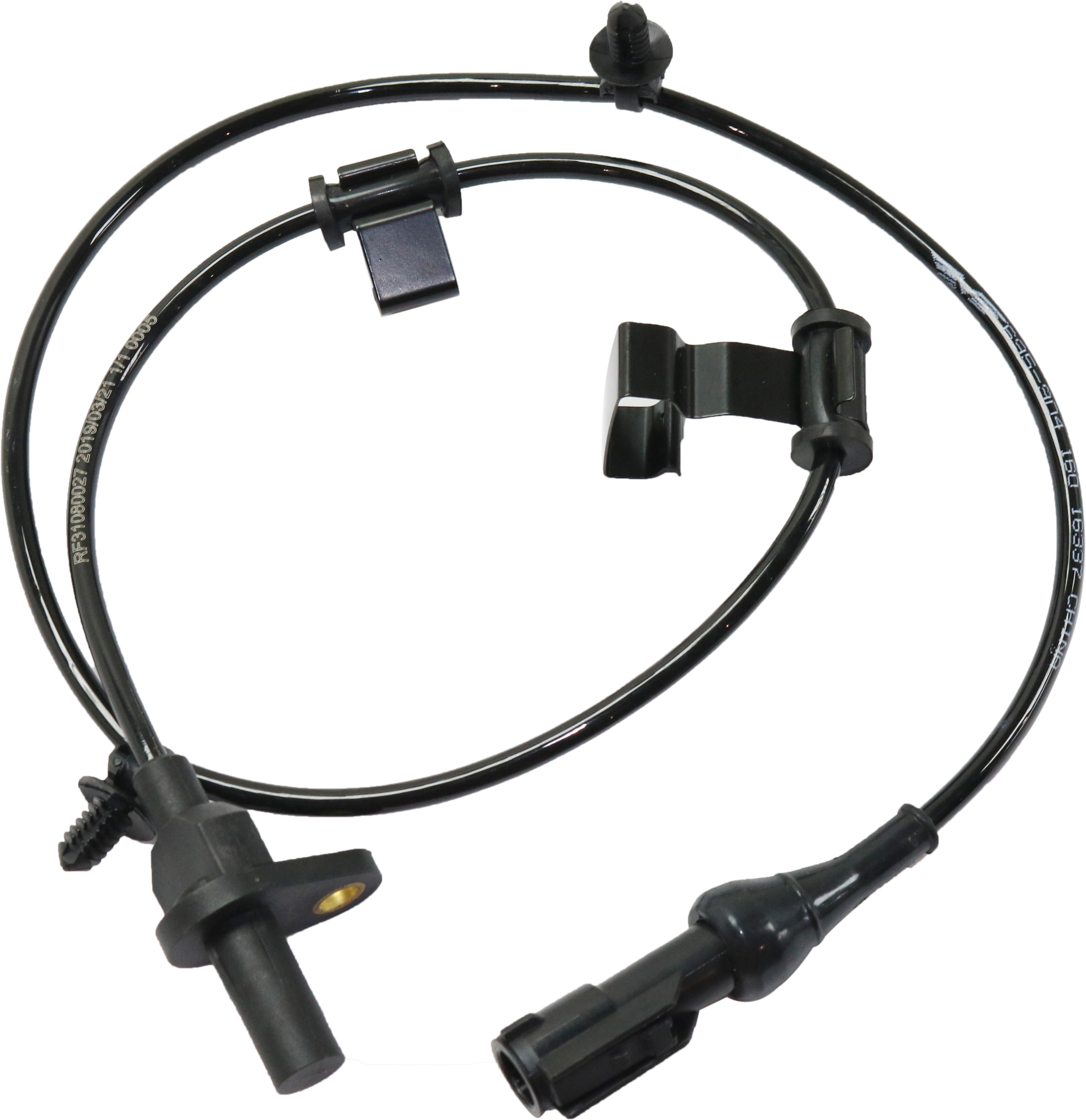 AM EDGE MKX 07-10 REAR ABS SPEED SENSOR RH AWD 2 Male Terminals Pin Type SKU RF31080027 OEM AT4Z2C190A