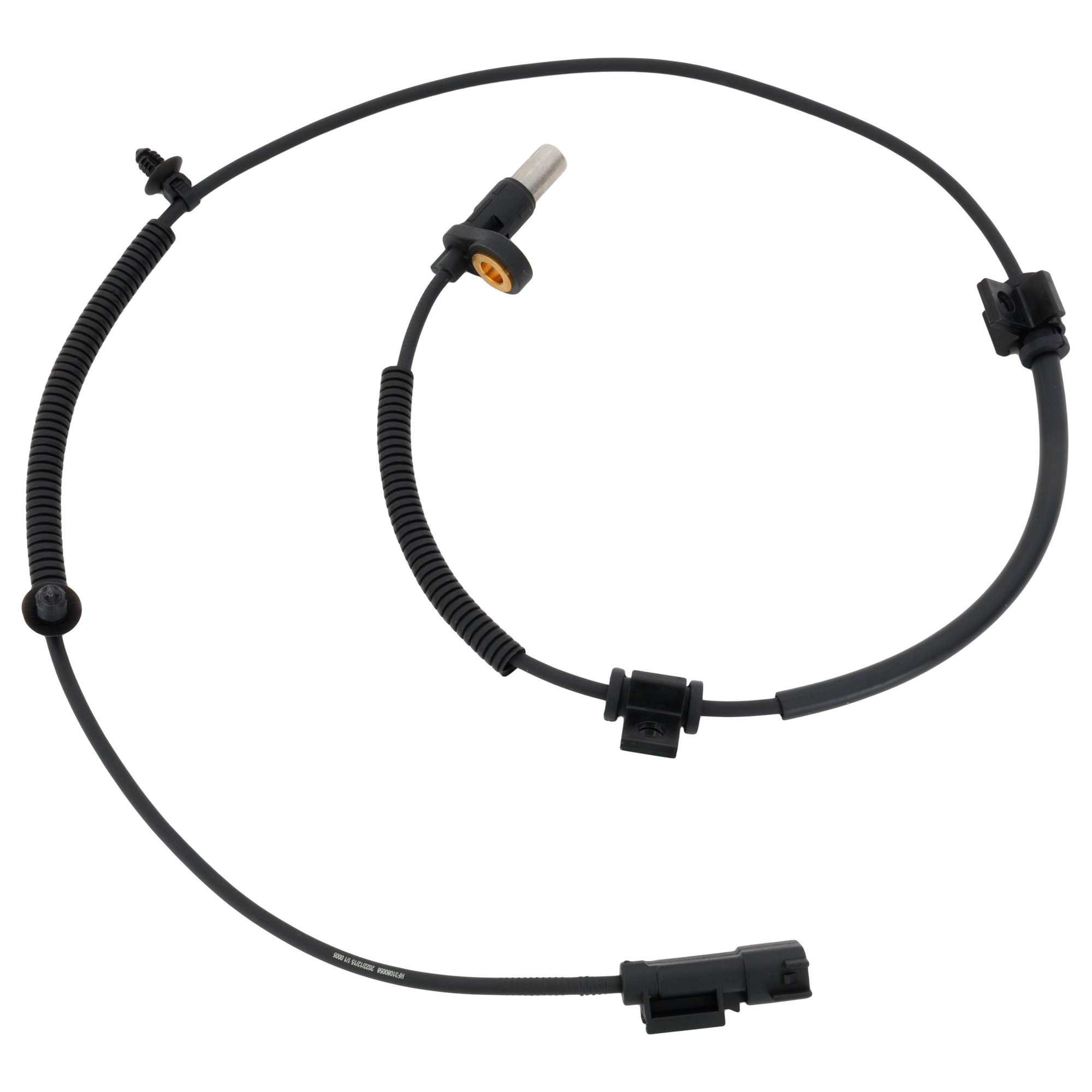 AM F SERIES SUPER DUTY P U 11-16 FRONT ABS SPEED SENSOR RH=LH w Twin I Beam Suspension w o Stability Control Spindle Mounted SKU RF31080058 OEM BC3Z2C204A
