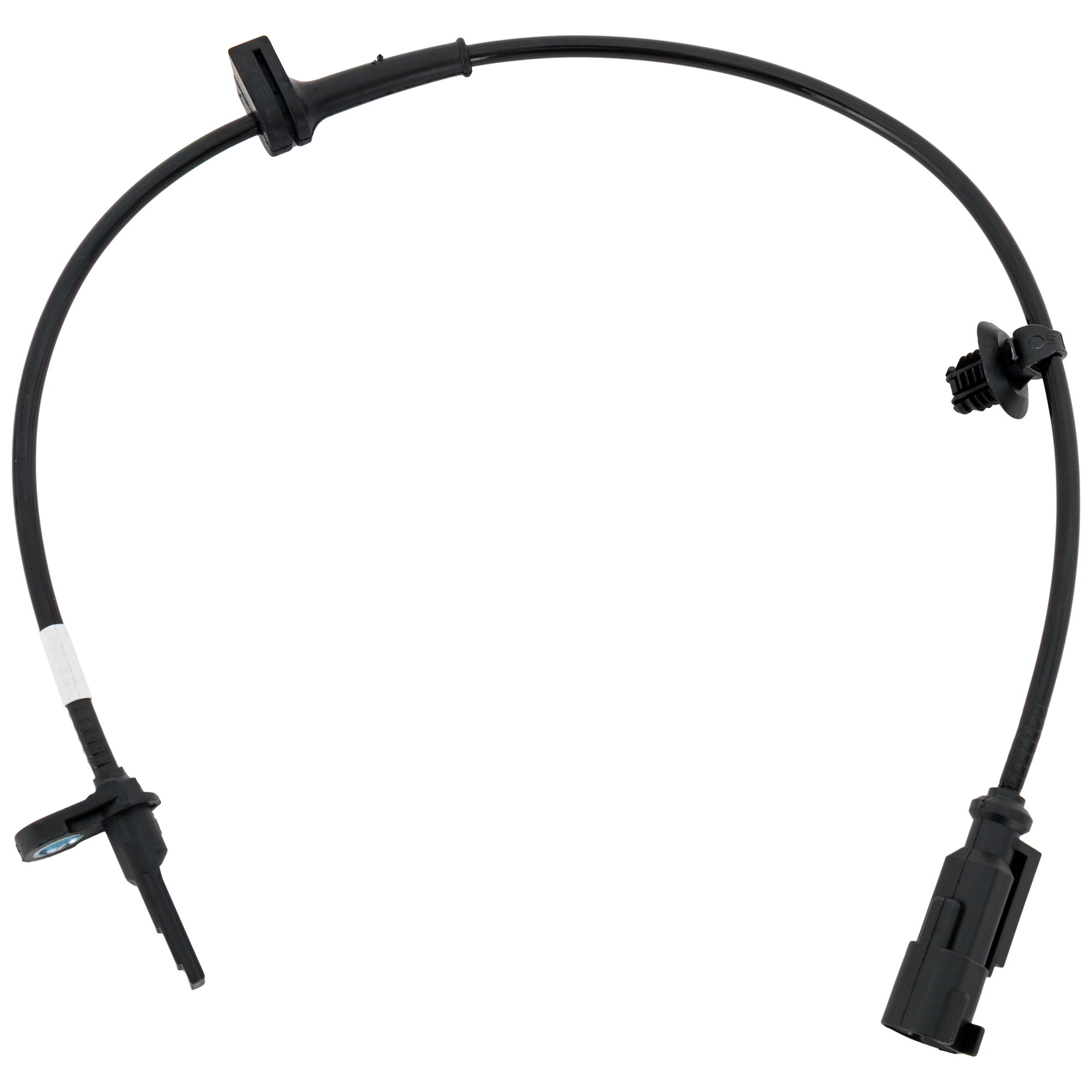 AM MUSTANG 18-22 REAR ABS SPEED SENSOR RH=LH 2 Male Blade Terminals 1 Rectangular Female Connector w Collision Mitigation Braking System w Adaptive Cruise Control SKU RF31080182 OEM JR3Z2C190A