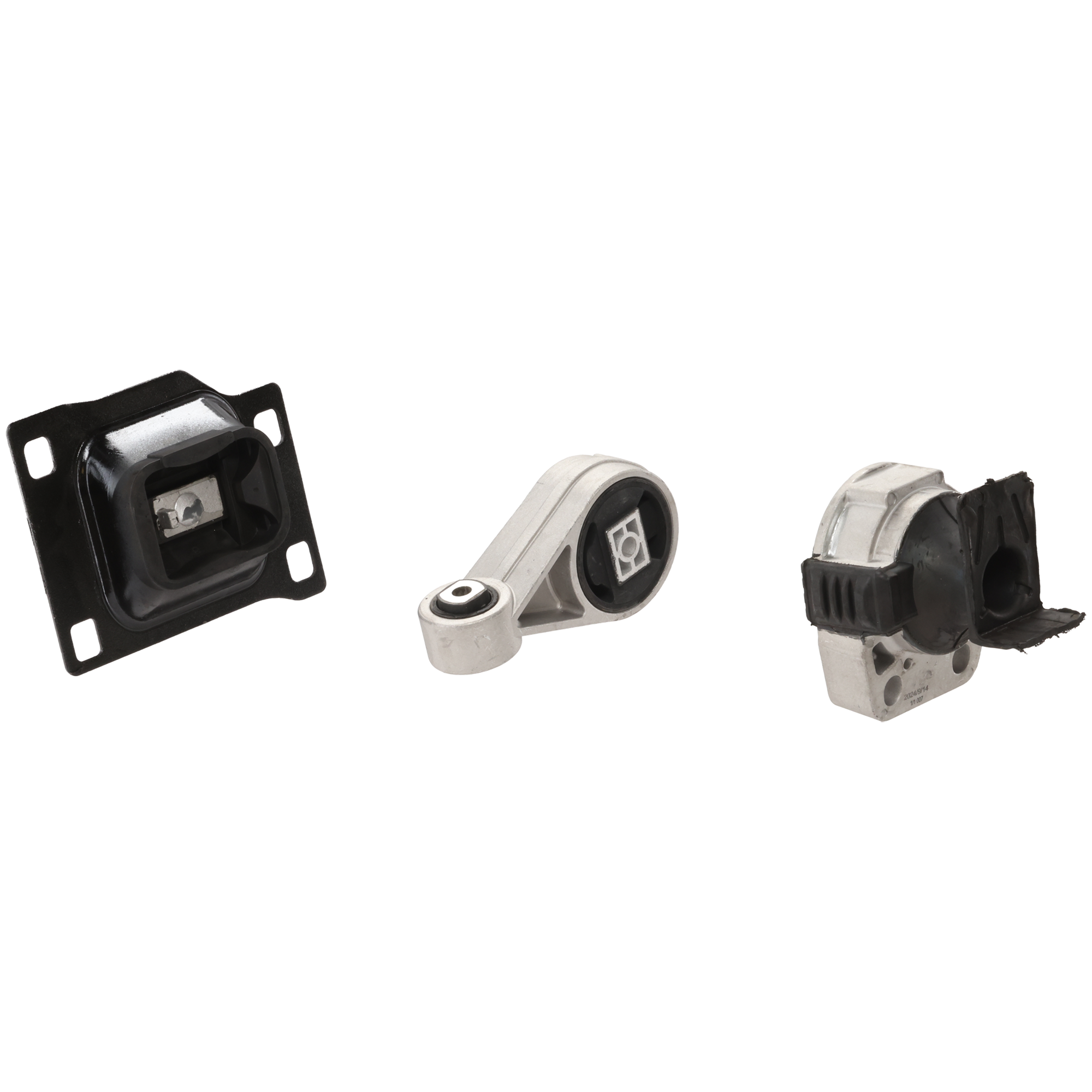 AM FOCUS 05-07 TRANSIT CONNECT 10-13 ENGINE MOUNT KIT 2.0L Eng. includes Torque Mount Rear RH Motor Mount Bushing only Front RH and Transmission Mount SKU RF31150015 OEM 1061205-1061131 S4Z6038BB