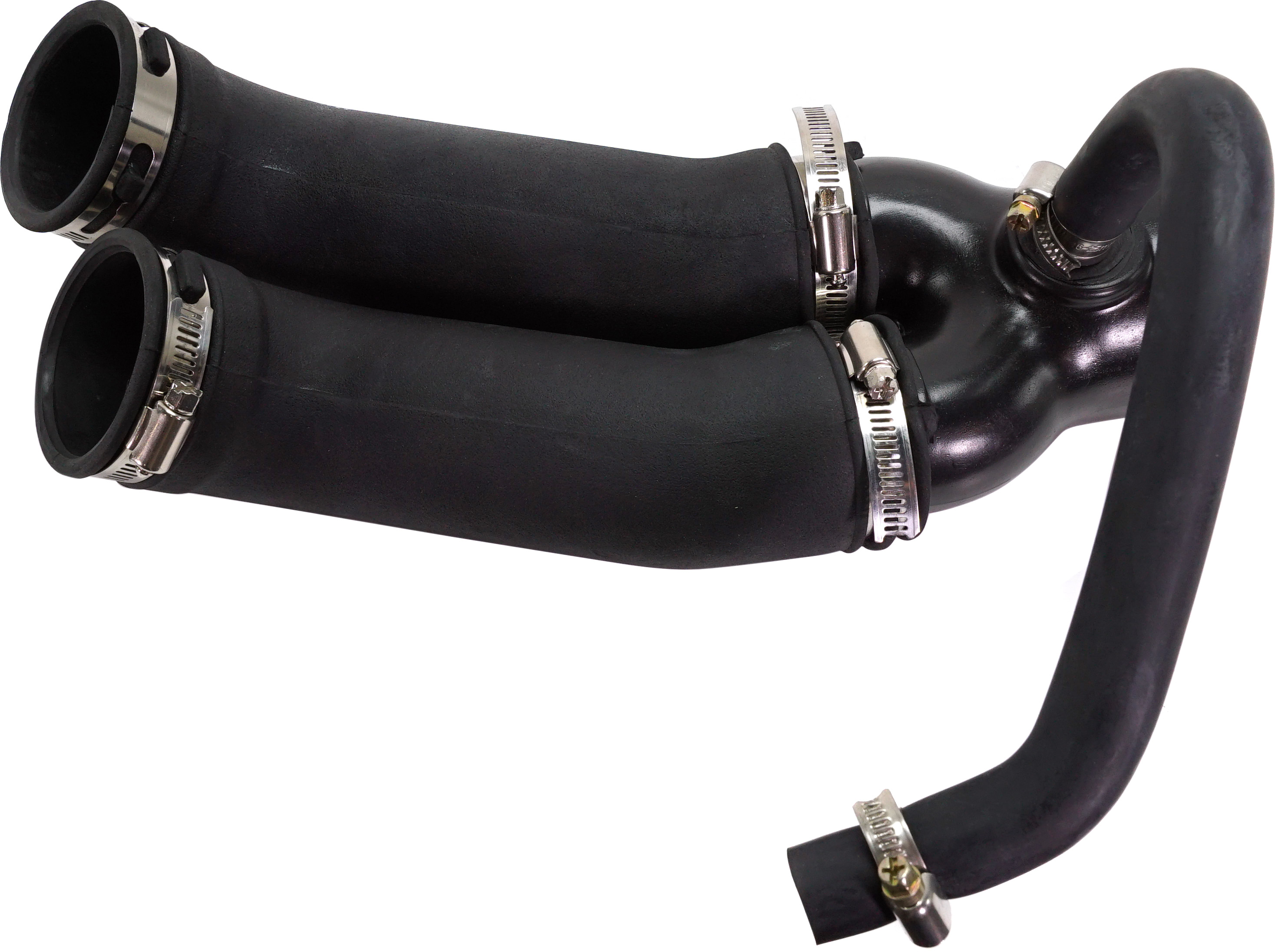 AM F SERIES PICKUP 94-97 AIR INTAKE HOSE 8 Cyl 5.0L 5.8L eng. w Mass Air Meter 1 Inlet 2 Outlets SKU RF31560002 OEM F6TZ9B659AD