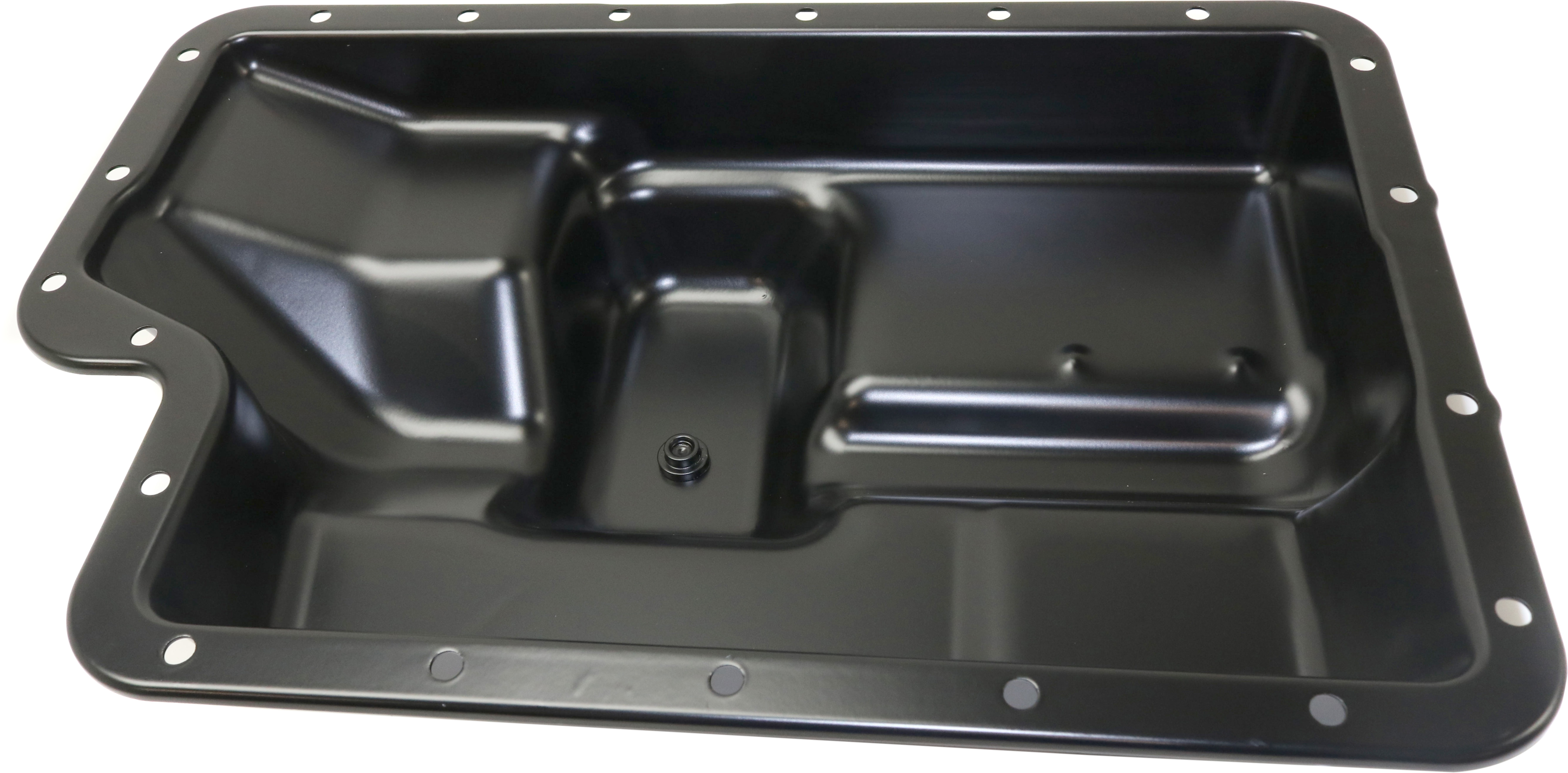 AM F SERIES FULL SIZE PICKUP 96-04 EXCURSION 00-05 TRANSMISSION OIL PAN w Drain Plug 4R100 Trans SKU RF31860001 OEM F81Z7A194BA