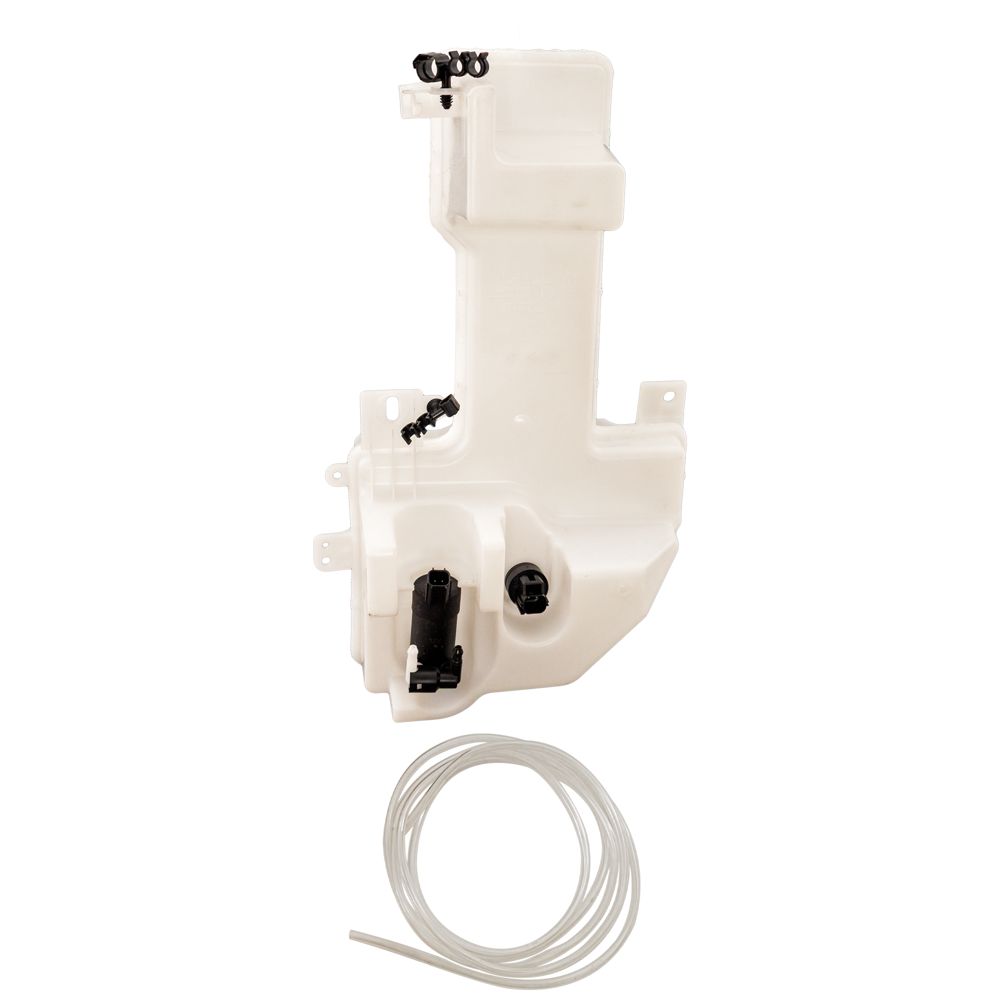 AM TRANSIT VAN 16-19 WASHER RESERVOIR Assembly w Pump Sensor and Surround View From 9-9-15 SKU RF37050039 Partslink FO1288223 OEM CK4Z17618A PFM