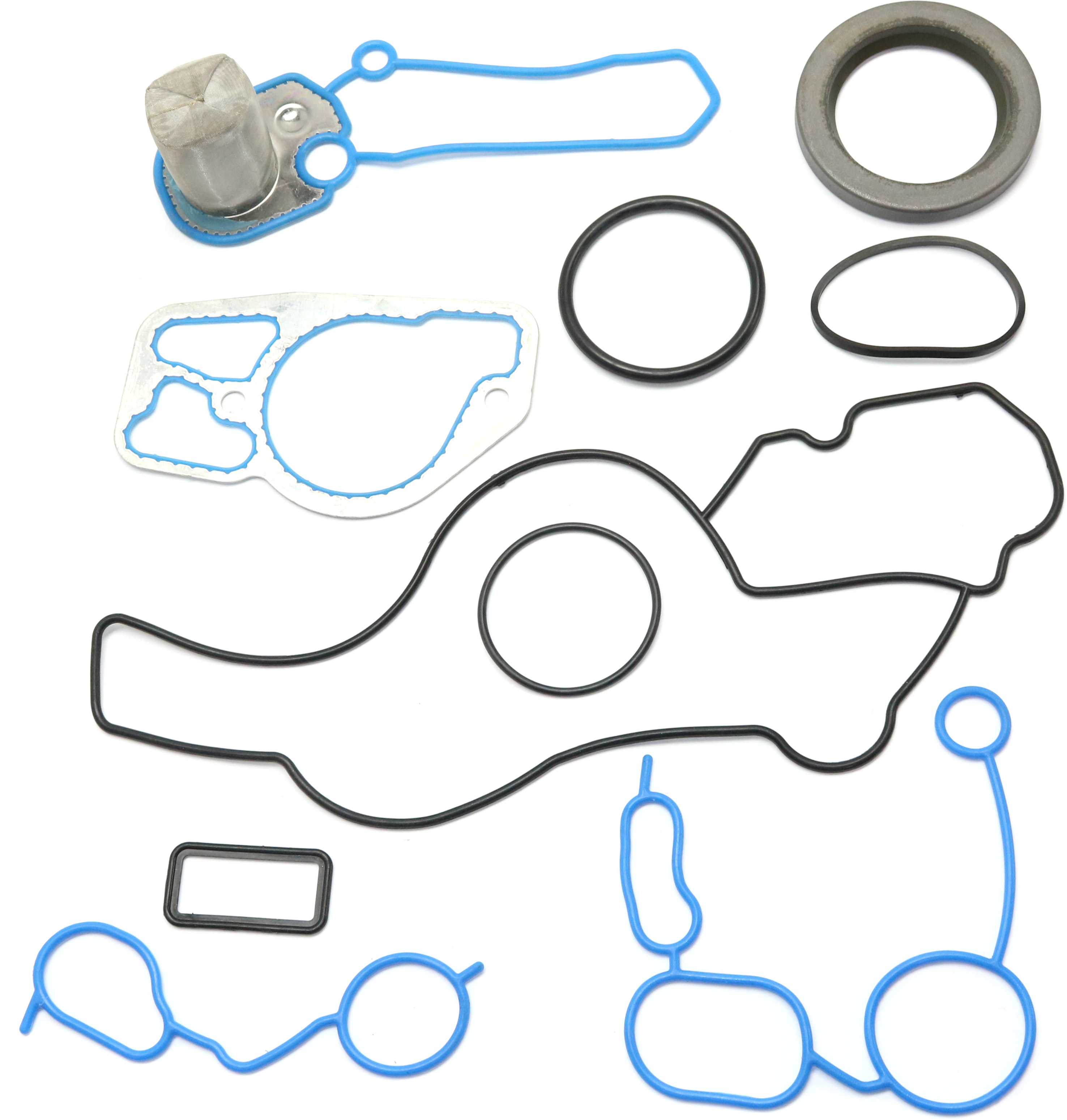 AM E 350 SUPER DUTY 99-03 EXCURSION 00-03 TIMING COVER GASKET SET 8 Cyl 7.3L eng. SKU RF38370001 OEM 14643-67631-151021701 JV5060