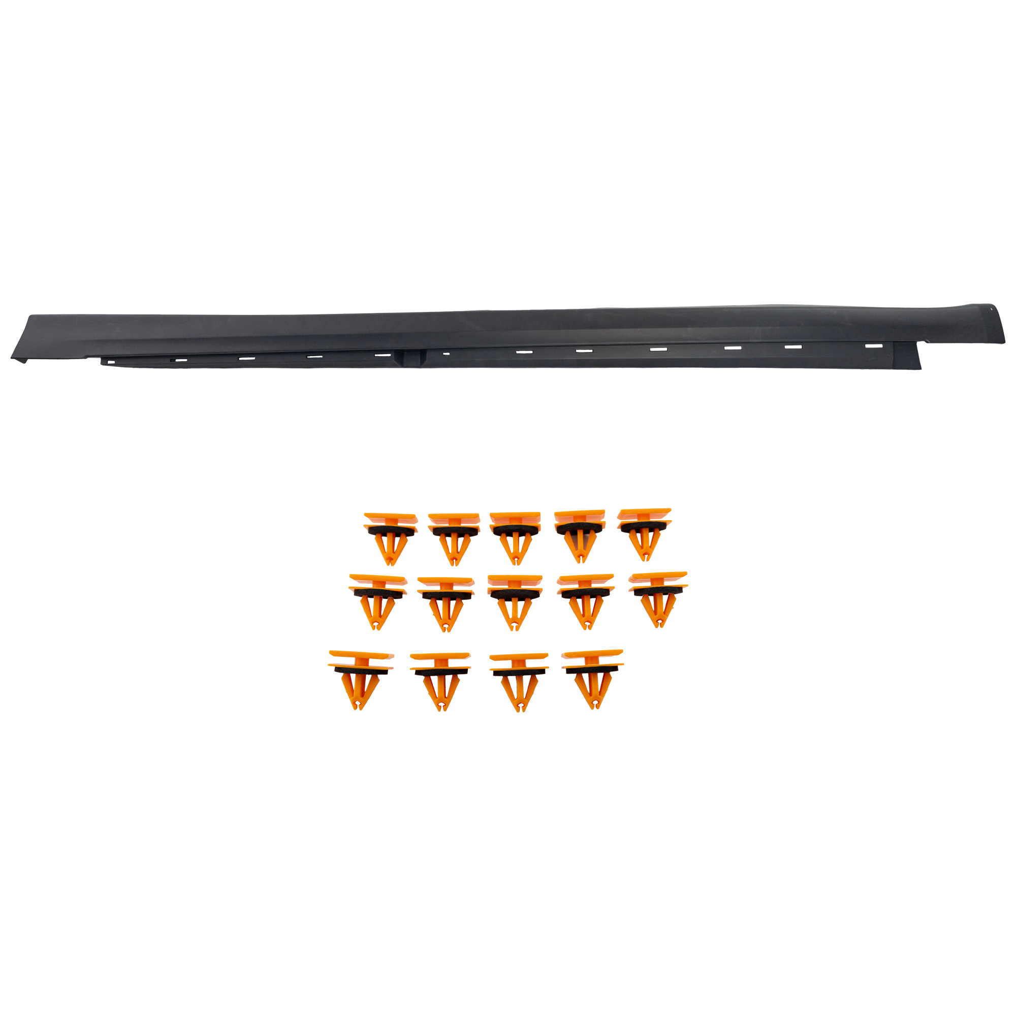 AM FUSION 13-20 POLICE RESPONDER HYBRID 19-20 ROCKER PANEL MOLDING LH Textured Black Exc. Energi Models SKU RF43050004 Partslink FO1606106 OEM DS7Z5410177A