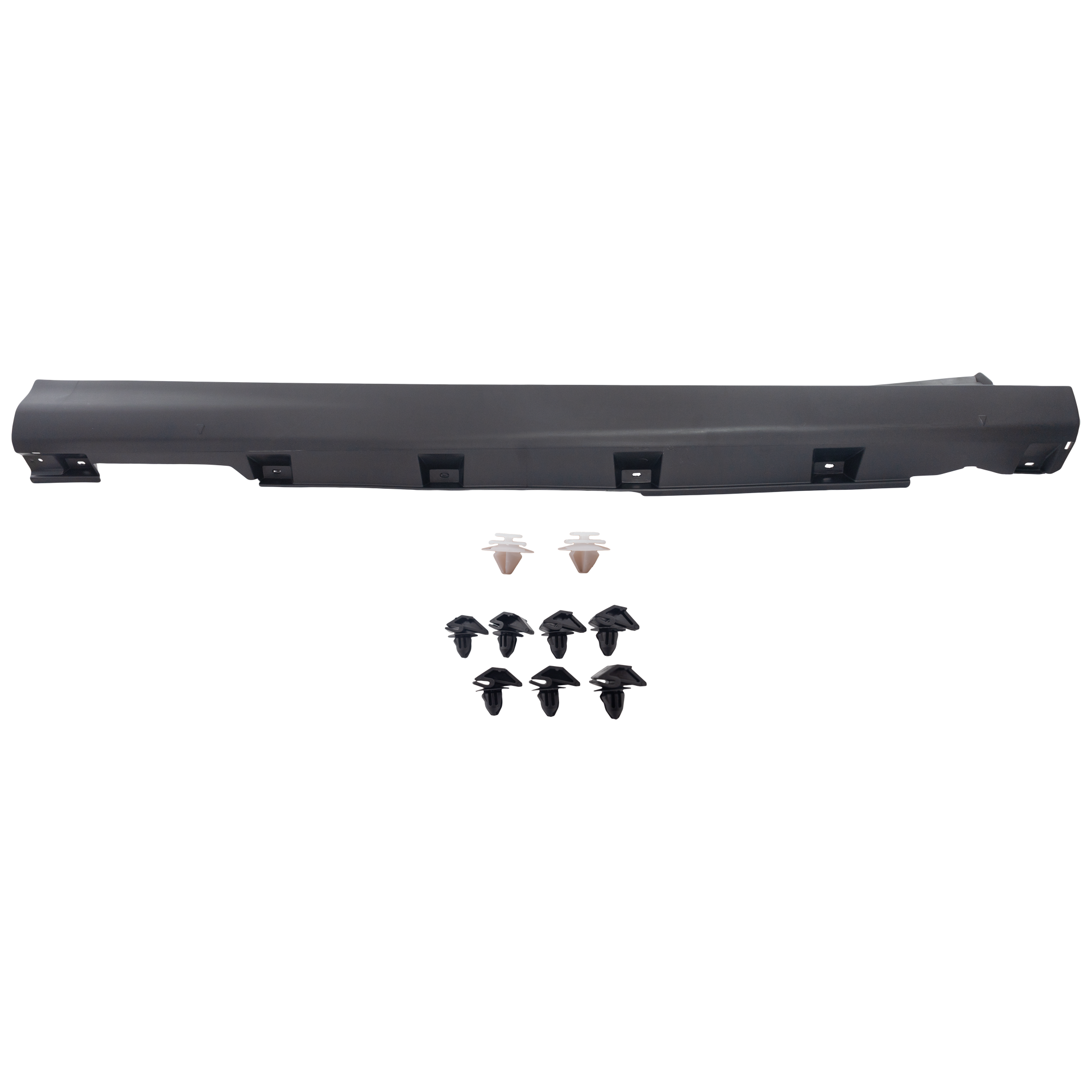 AM FOCUS 12-18 ROCKER PANEL MOLDING RH Textured Black w o Sport Package Exc. RS ST Models SKU RF43050005 Partslink FO1607107 OEM CP9Z5810176B