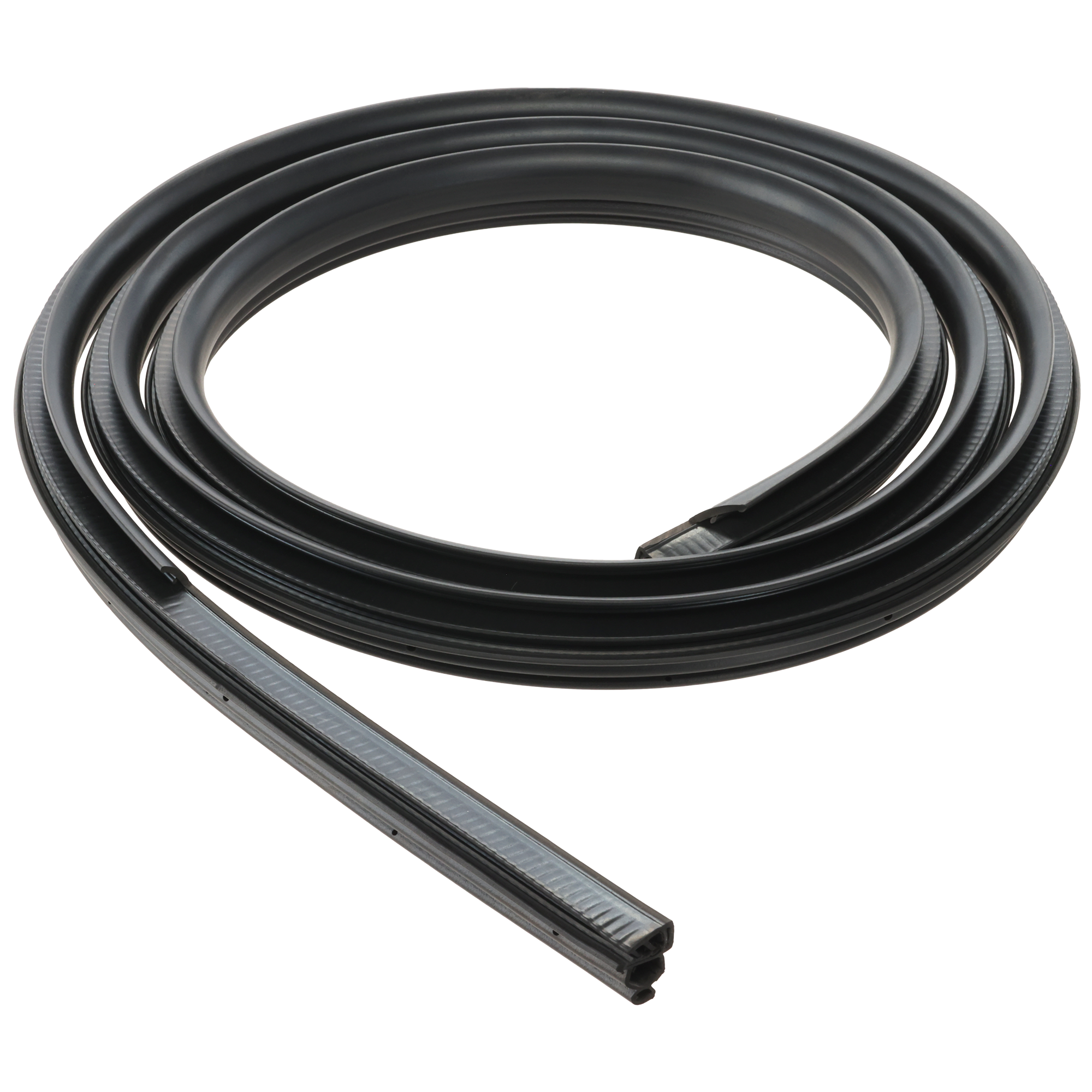 AM F 150-04-08 MARK LT 06-08 REAR DOOR WEATHERSTRIP RH Door Opening On Body Crew Cab SKU RF45090001 Partslink FO1591115 OEM 7L3Z16253A10A