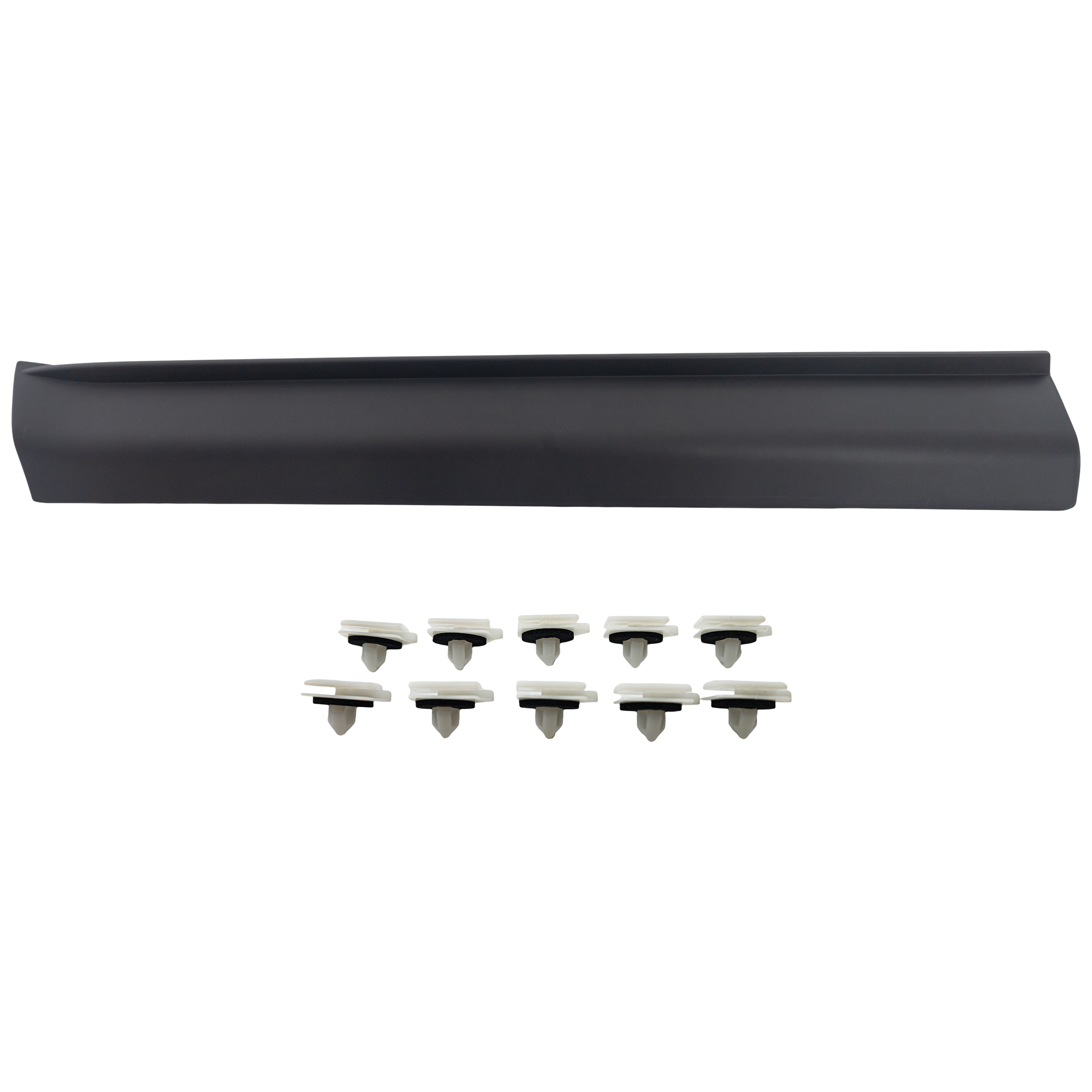 AM EDGE 07-14 MKX 07-10 FRONT DOOR MOLDING LH Lower Textured Black SE SEL Limited Models SKU RF46170002 Partslink FO1304109 OEM 7T4Z7820879BA
