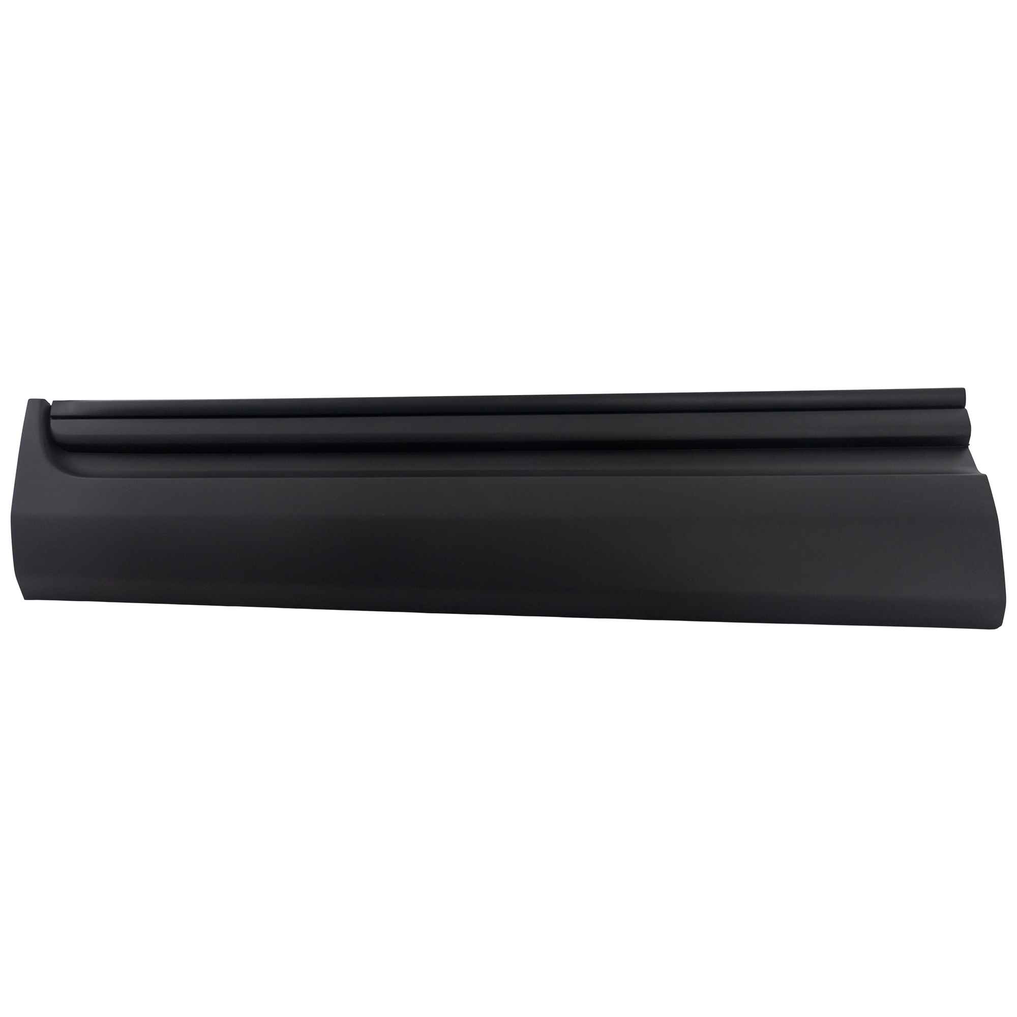 AM EXPLORER 11-15 POLICE INTERCEPTOR UTILITY 13-15 FRONT DOOR MOLDING LH Textured Black w o Chrome Insert SKU RF46170006 Partslink FO1304112 OEM BB5Z7820879AA