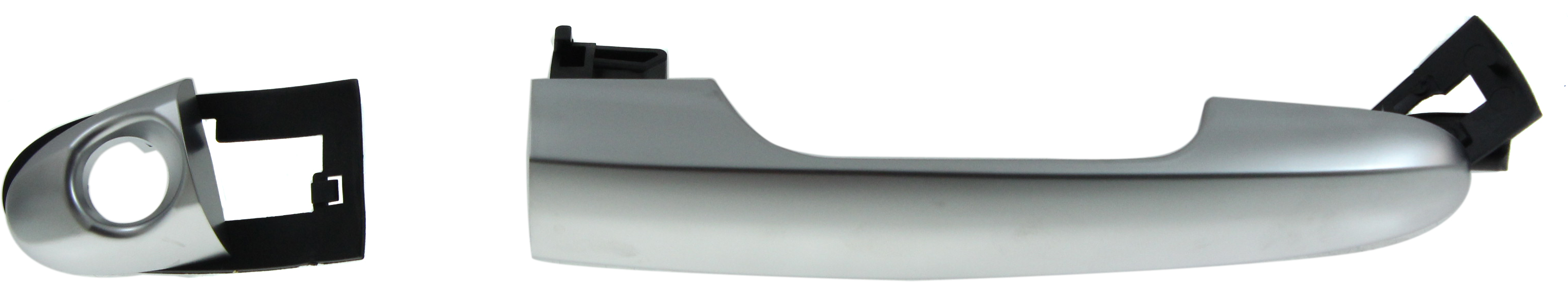 AM FIAT 500L 14-16 FRONT EXTERIOR DOOR HANDLE LH Silver w Key hole Trekking Urbana Trekking Model SKU RF46210016 OEM 5RR43SZVAA PFM