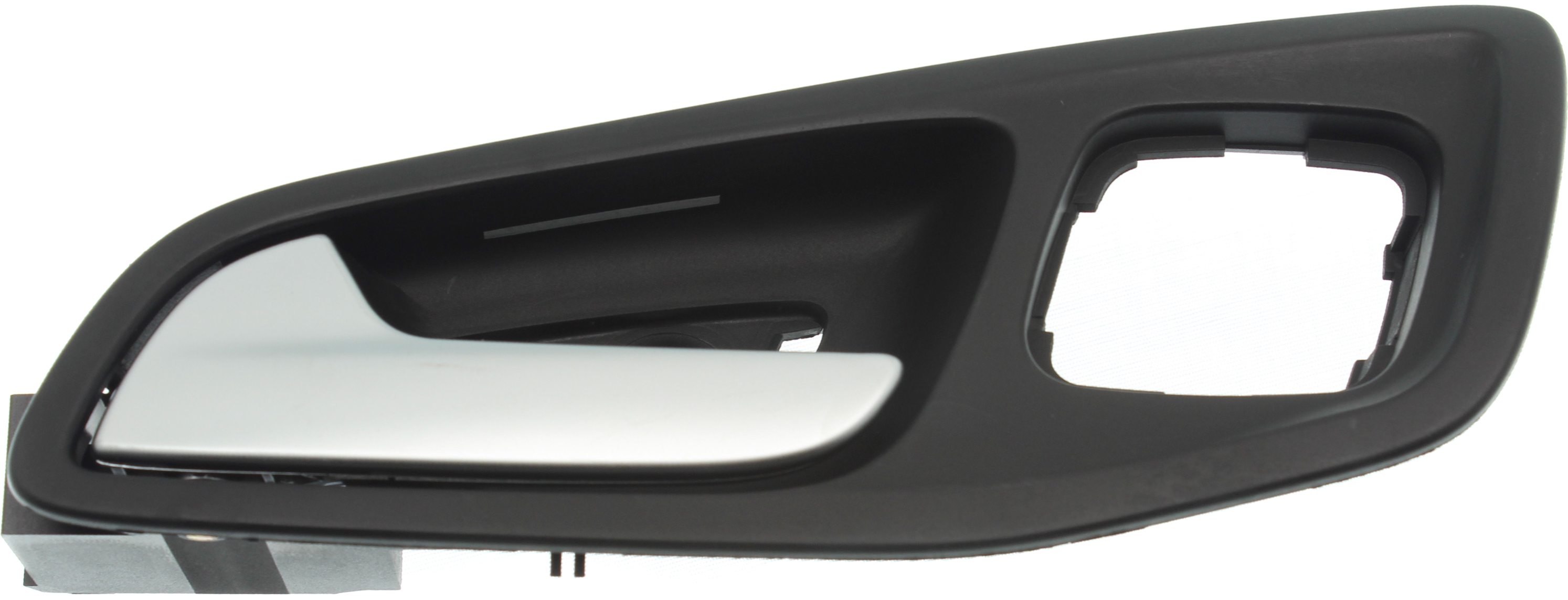 AM ESCAPE 13-16 FRONT INTERIOR DOOR HANDLE LH Silver Lever Black Housing Big Hole SEL Titanium Model SKU RF46210024 OEM CJ5Z7822601DB
