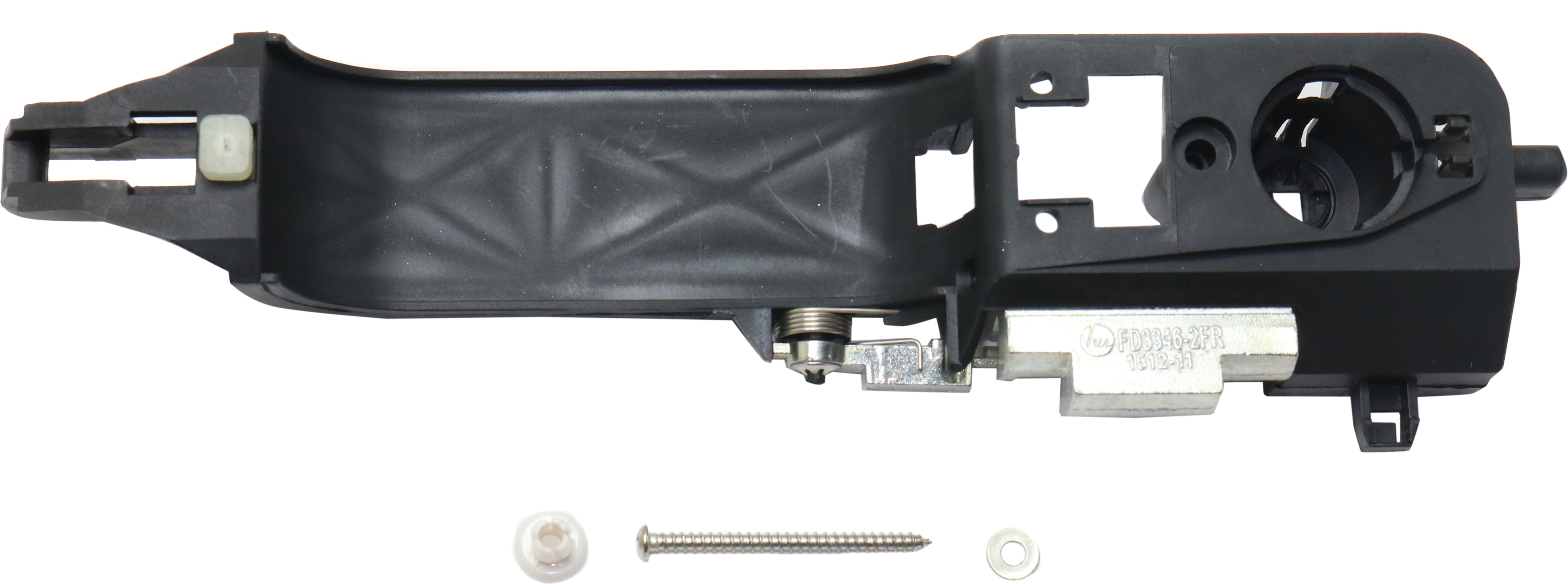 AM FOCUS 08-11 FRONT EXTERIOR DOOR HANDLE RH Black Reinforcement Bracket Cpe Sdn Pwr Lock SKU RF46250005 OEM 8S4Z5426684B