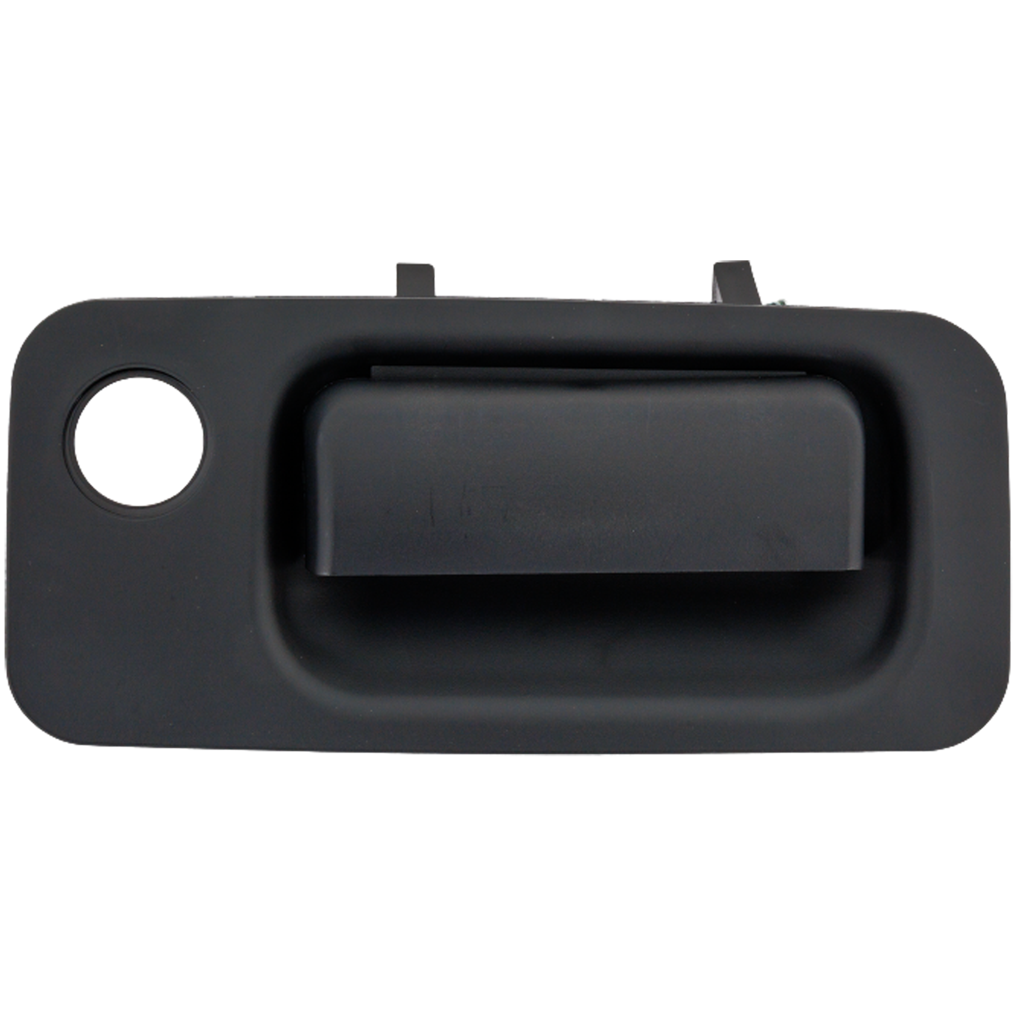 AM RANGER 07-22 FRONT EXTERIOR DOOR HANDLE RH Textured Black w Keyhole SKU RF46250013 OEM 5L551022400AB5YY