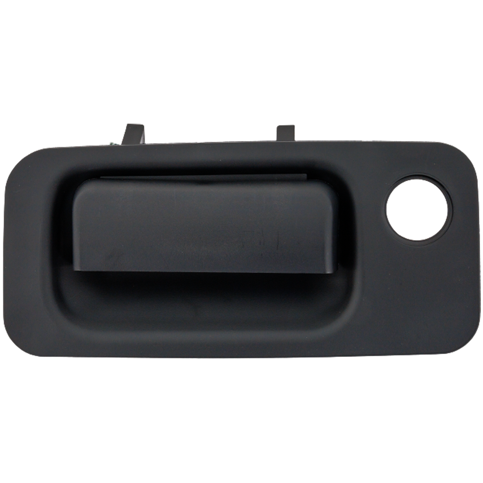 AM RANGER 07-22 FRONT EXTERIOR DOOR HANDLE LH Textured Black w Keyhole SKU RF46250014 OEM 5L551022401AB5YY