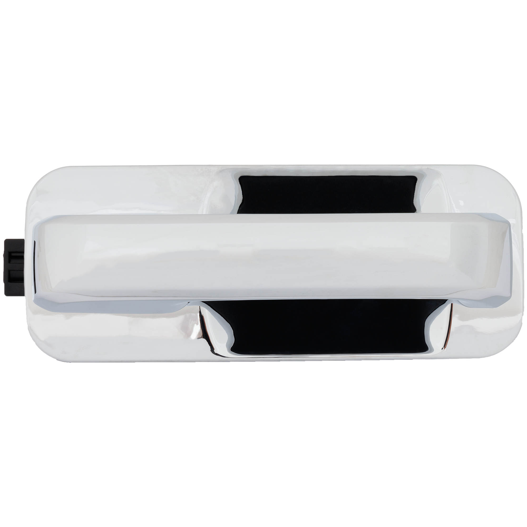 AM F 150-15-22 FRONT EXTERIOR DOOR HANDLE RH Chrome w o Keyhole w o Power RFID =REAR RH SKU RF46250021K OEM FL3Z1522404AA PFM