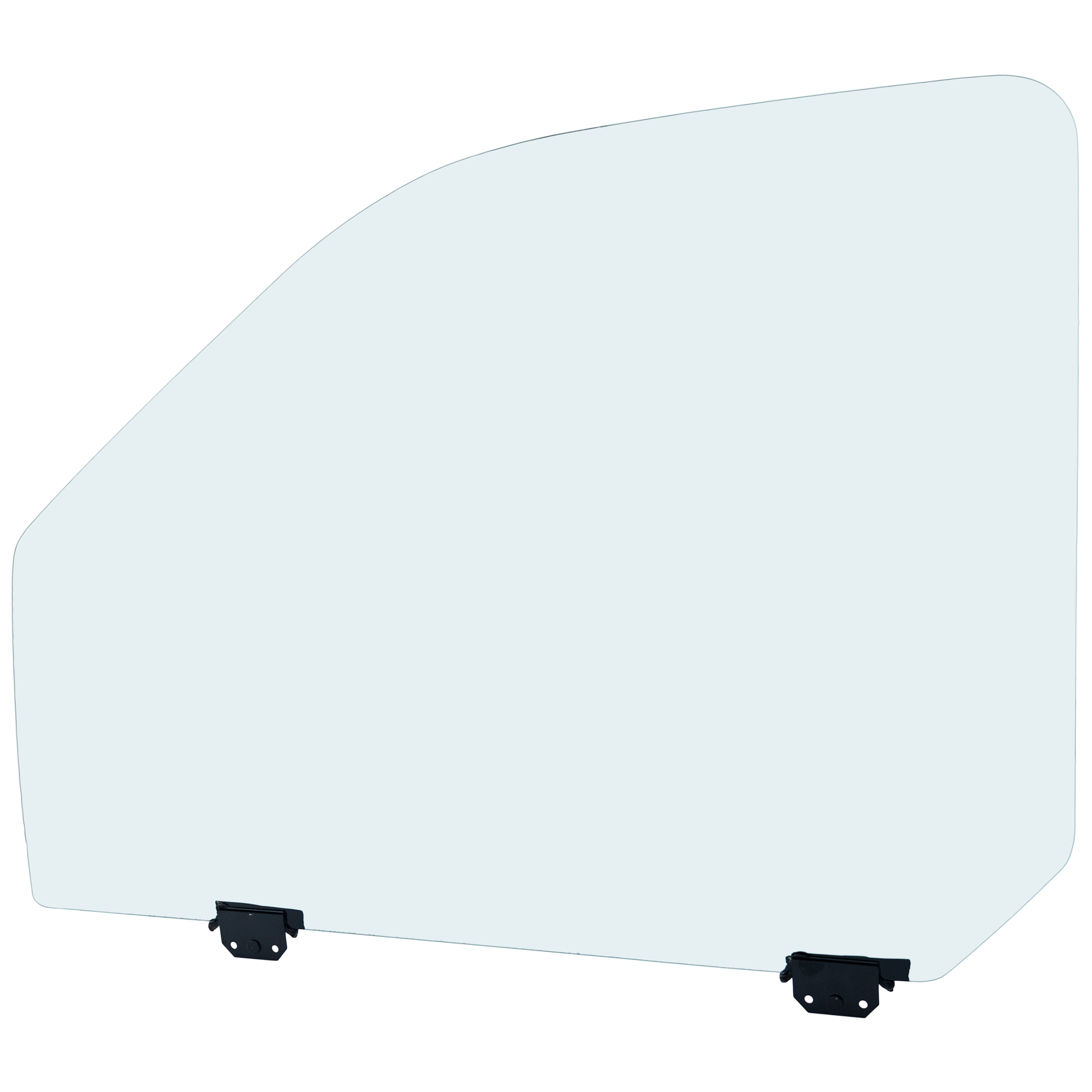 AM FORD F SERIES 99-15 FRONT DOOR GLASS LH Green Tint w Solar Clip SKU RF48010010 OEM AC3Z2521411A