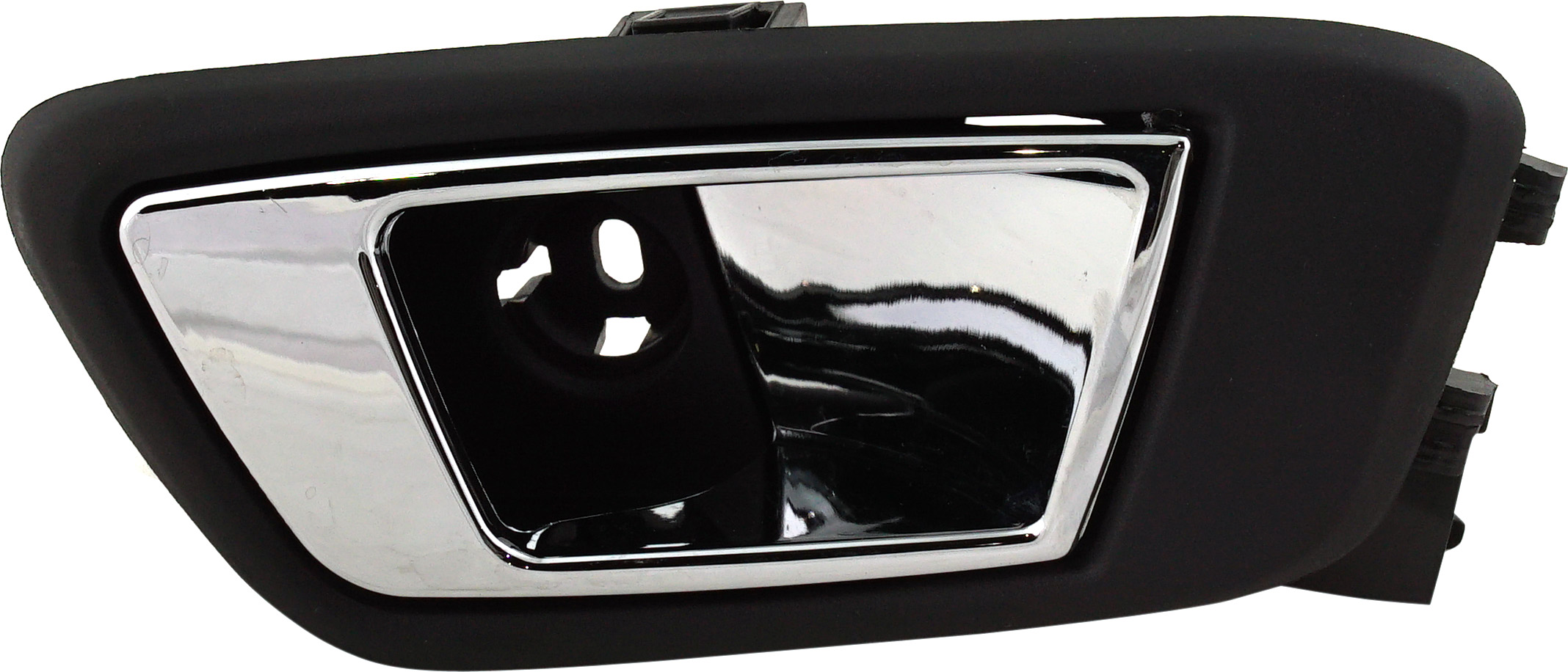 AM FIESTA 14-19 REAR INTERIOR DOOR HANDLE RH Chr Txtd Blk SE To 11-28-16 ST Titanium Models SKU RF49130003 Partslink FO1553128 OEM AE8Z5422600GA