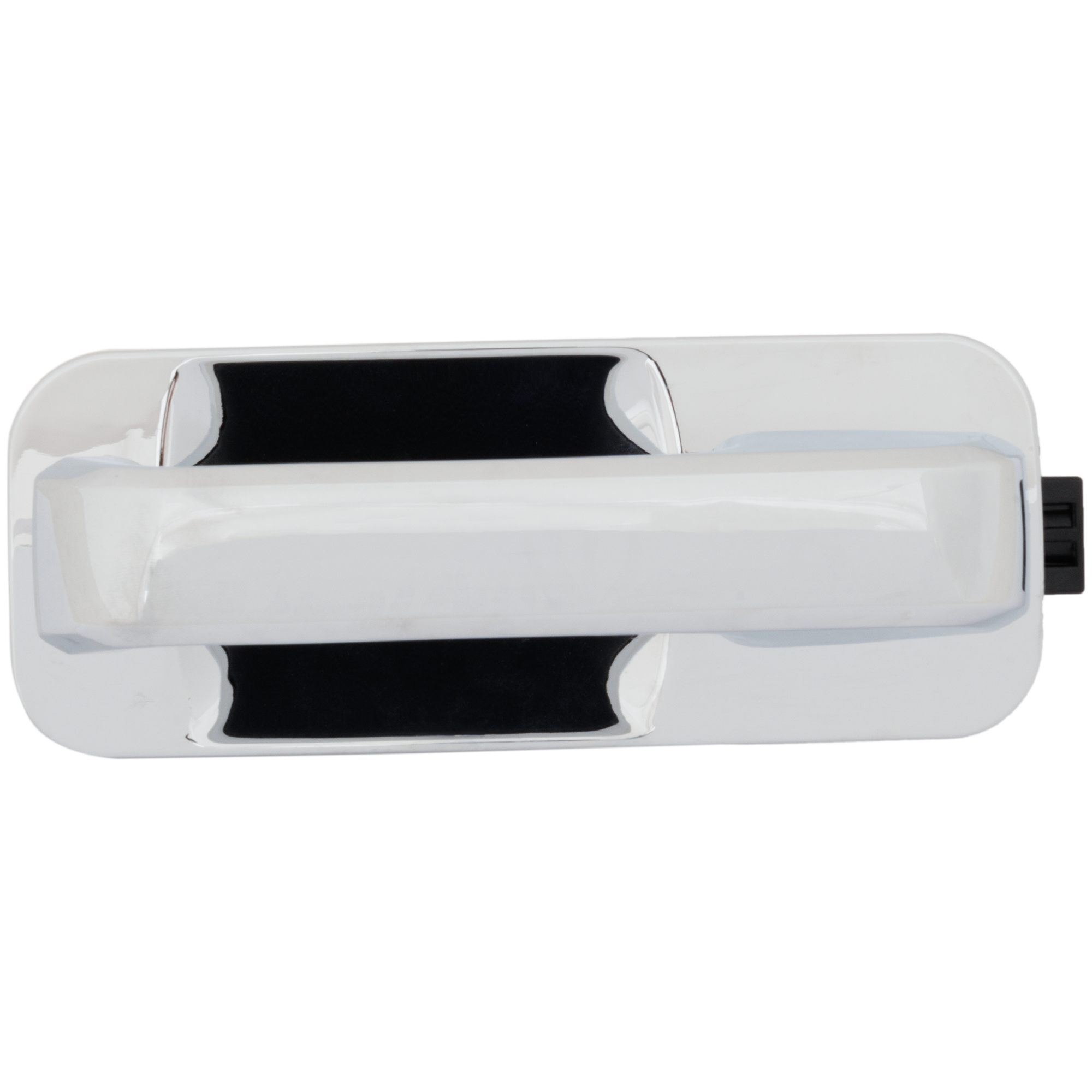 AM F 150-15-22 REAR EXTERIOR DOOR HANDLE LH Chrome w o Keyhole w o Power RFID SKU RF49150024 OEM FL3Z1626605AA