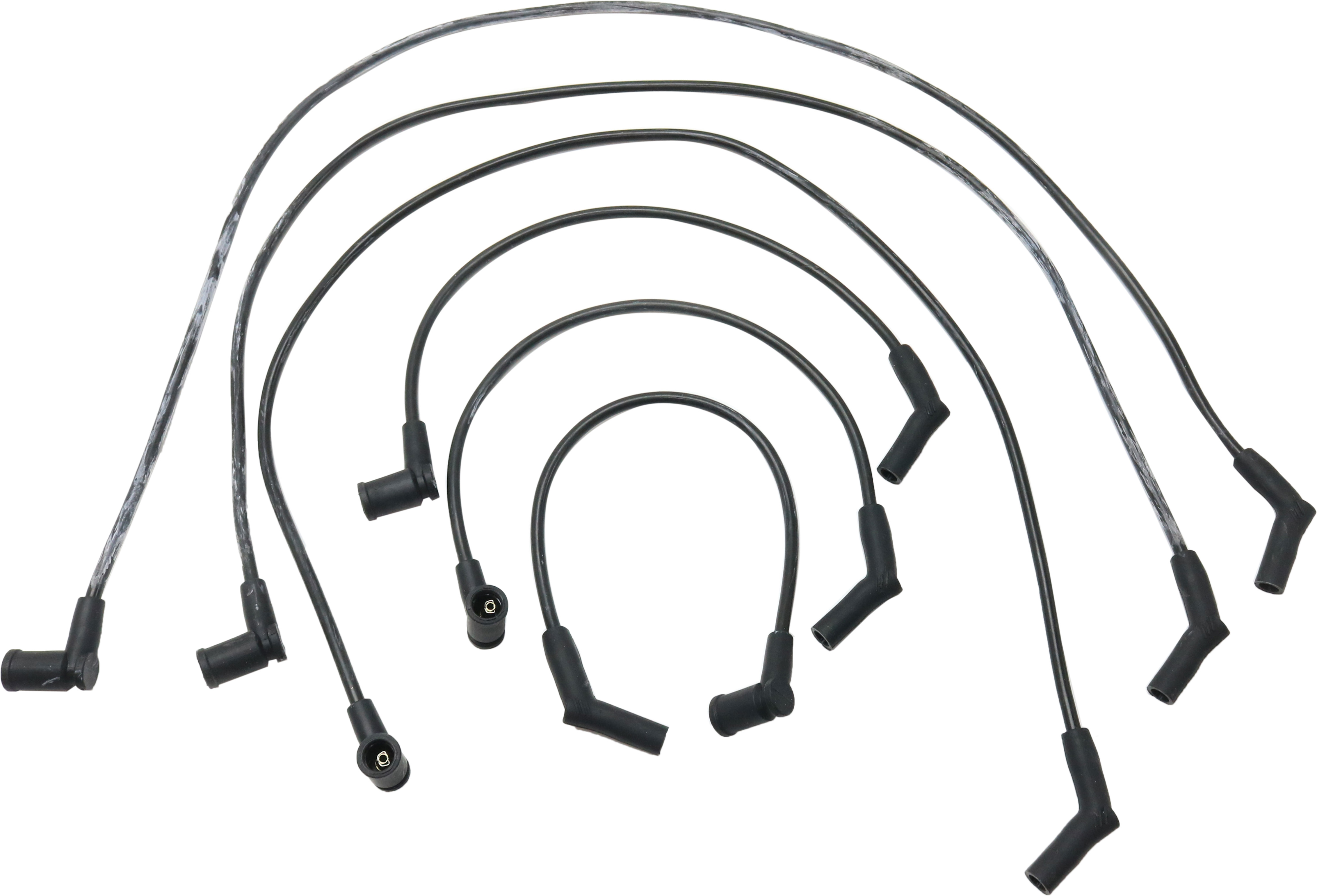 AM F 150-05-08 SPARK PLUG WIRE SET with 6 Leads 8mm long SKU RF50480002 OEM 3L3Z12259AB