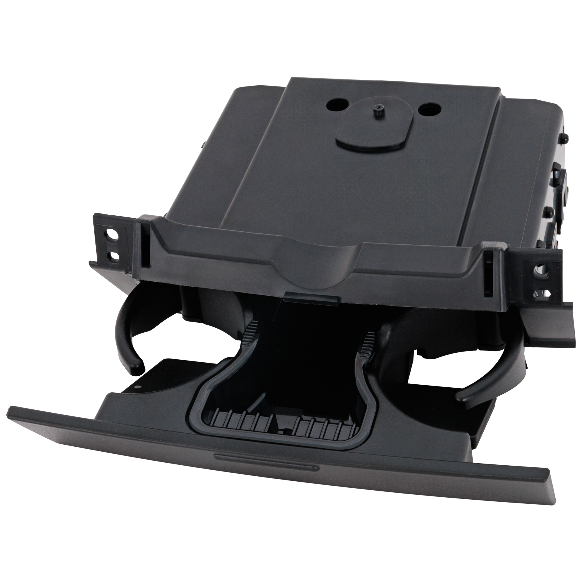 AM F 150-04-08 CUP HOLDER Black Plastic w Ash Tray XL STX XLT Models SKU RF50910007 OEM 6L3Z1504810AA 6L3Z1504810AA