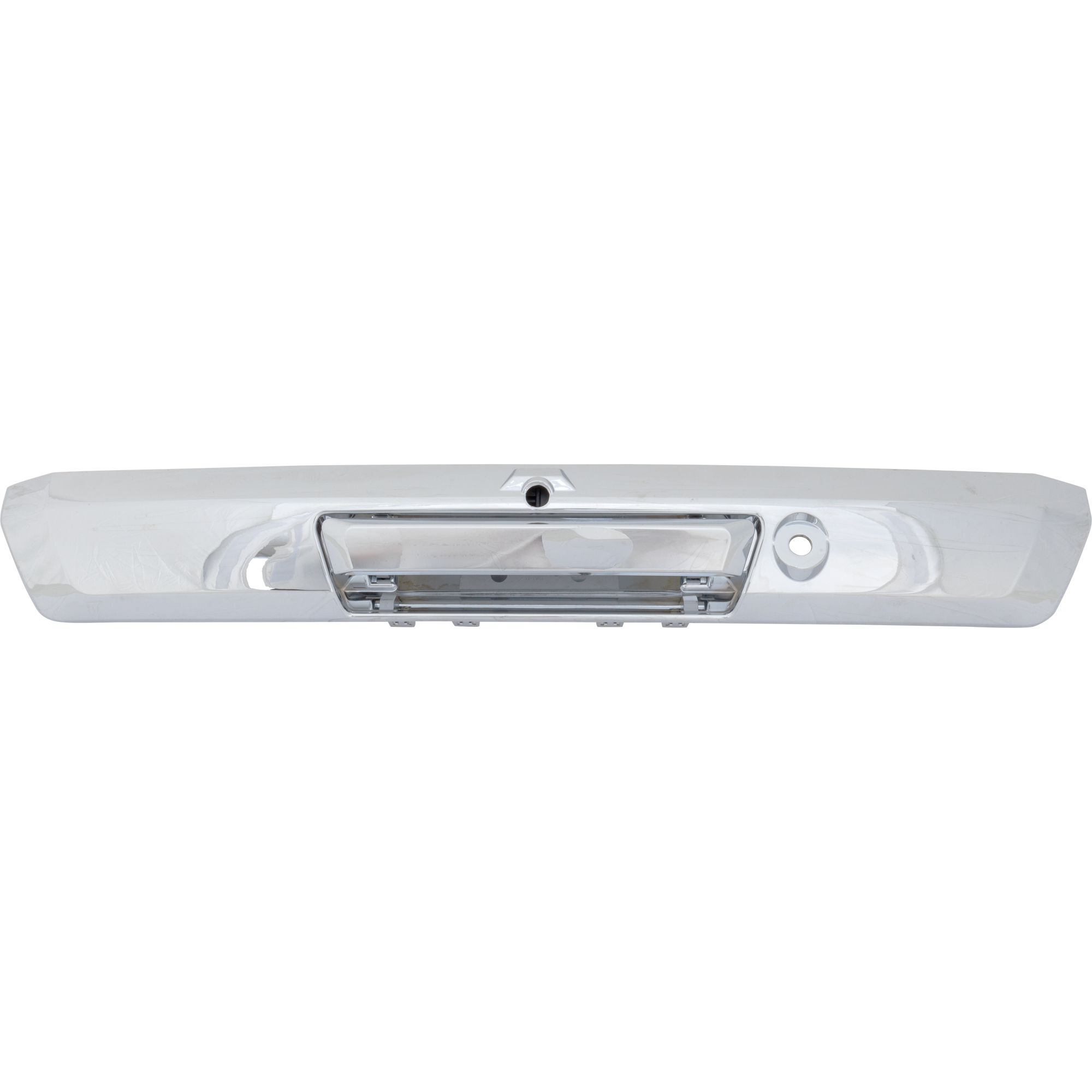 AM F SERIES SUPER DUTY 17-20 TAILGATE HANDLE Chrome Manual Type w Camera Hole w Trailer Hook Up Lamp Hole SKU RF58070013 OEM HC3Z9943400