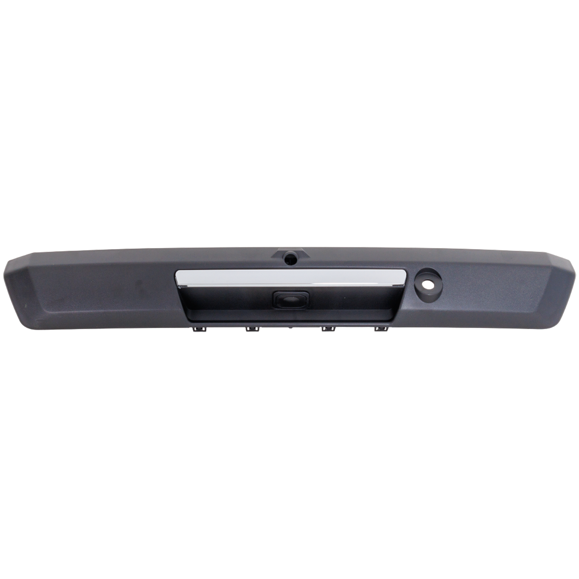 AM F SERIES SUPER DUTY 17-19 TAILGATE HANDLE Chrome Lever Black Housing Power Type w Intelligent Access Camera Hole Power Lock Switch Trailer Hook Up Lamp Hole and Towing Vision System SKU RF58070014 OEM HC3Z9943400NB