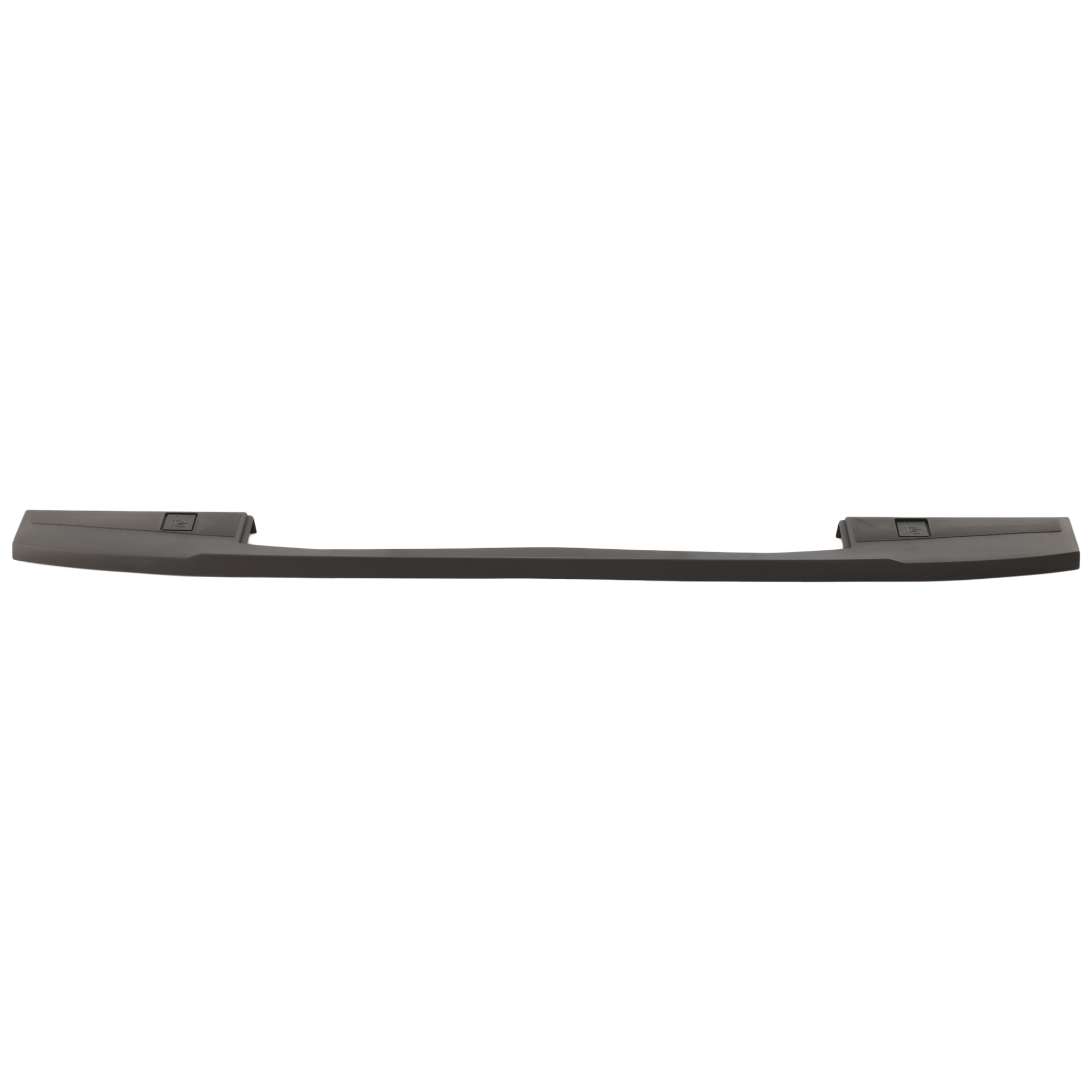 AM F 150-21-25 F 150 LIGHTNING 22-24 TAILGATE MOLDING Textured Black w Step SKU RF58450029 Partslink FO1904146 OEM ML3Z9941018AC
