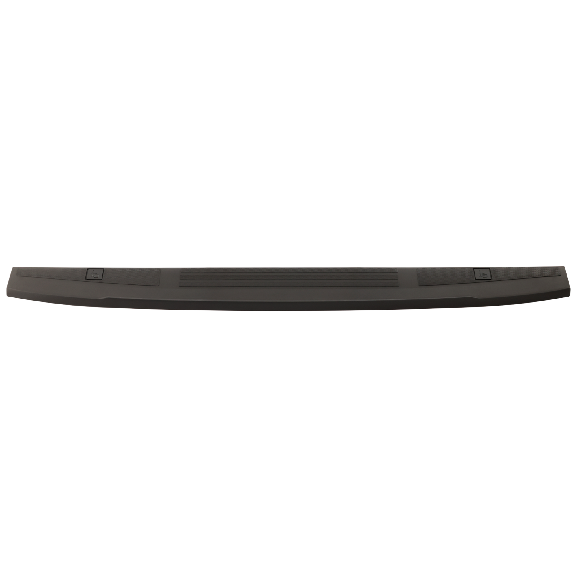 AM F 150-21-24 F 150 LIGHTNING 22-24 TAILGATE MOLDING Textured Black w o Step SKU RF58450030 Partslink FO1904145 OEM ML3Z9941018AB