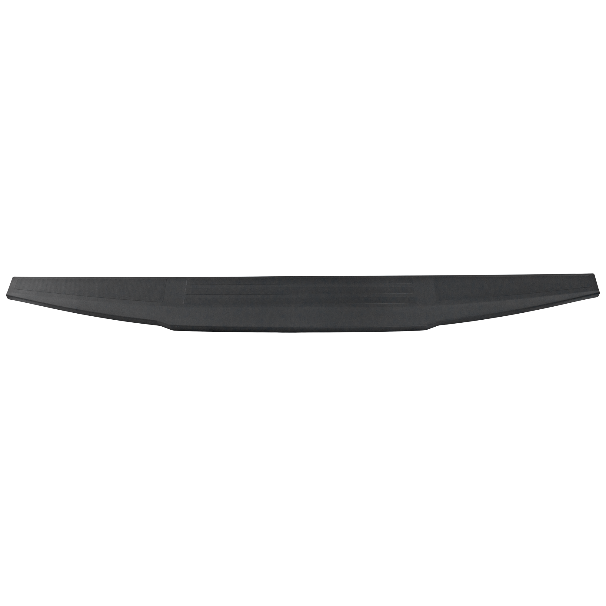 AM F SERIES SUPER DUTY PICKUP 17-22 TAILGATE MOLDING Textured Black Plastic w o Step All Cab Types SKU RF58450033 Partslink FO1904137 OEM HC3Z9941018AD