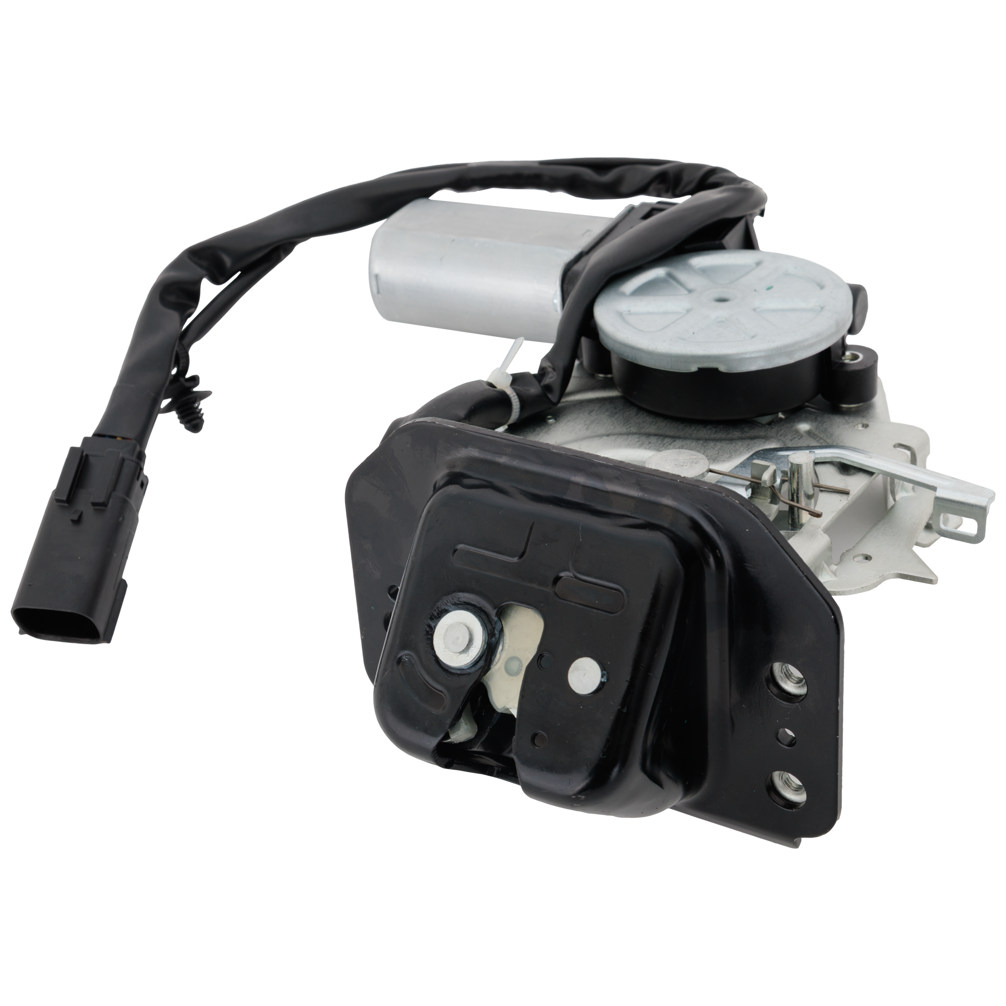 AM ESCAPE 14-16 MKC 15-19 LIFTGATE LOCK ACTUATOR Power w Latch Black and Silver Metal and Plastic 1 Female Oval Connector 1 Male Pin Terminal SKU RF63070006 OEM EJ5Z7843150B