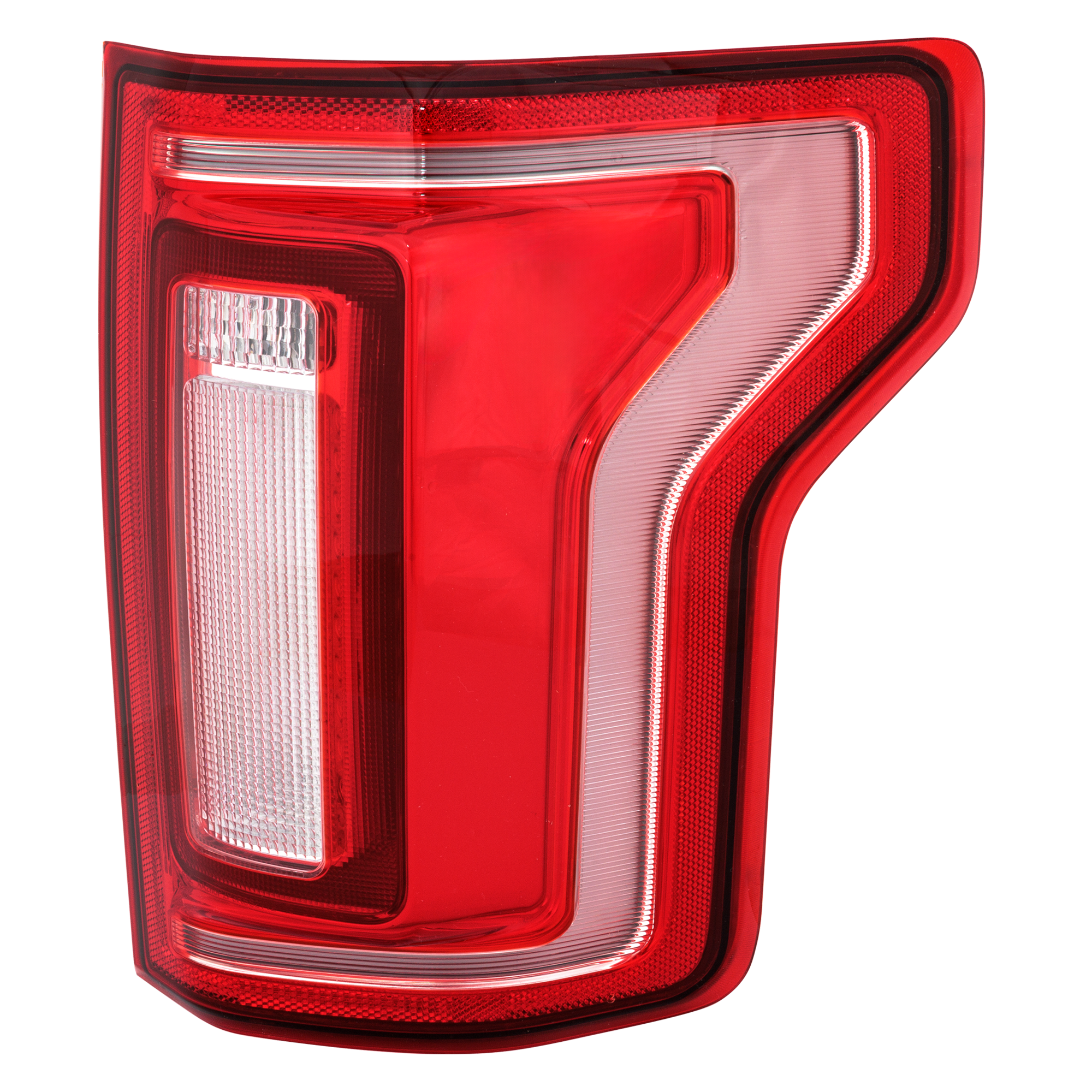 AM F 150-15-20 TAIL LAMP RH Assembly LED w o Blind Spot Detection Exc. Raptor Model Crew Extended Cab CAPA SKU RF73010009Q Partslink FO2801246C FO2801260C OEM FL3Z13404H