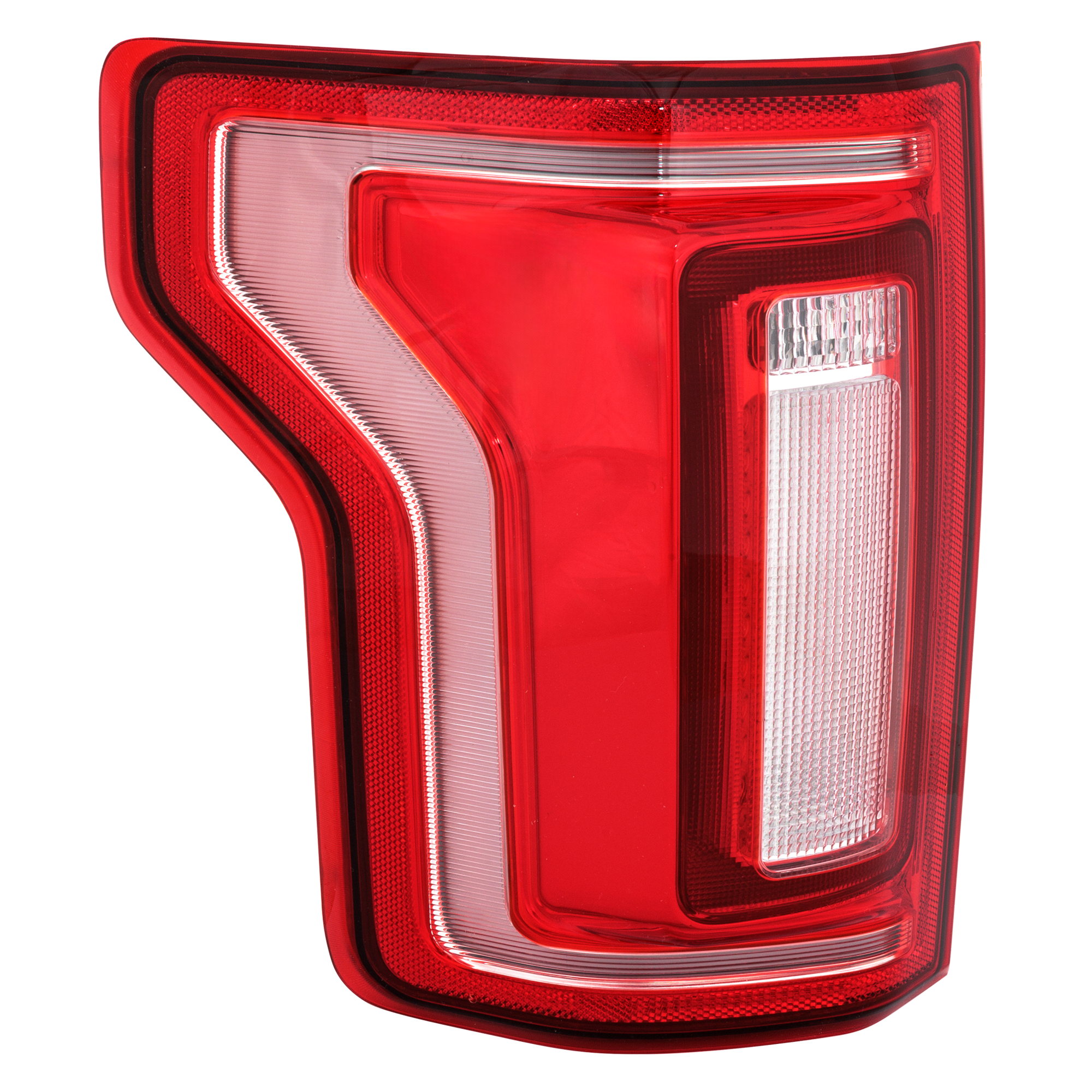AM F 150-15-20 TAIL LAMP LH Assembly LED w o Blind Spot Detection Exc. Raptor Model Crew Extended Cab CAPA SKU RF73010010Q Partslink FO2800246C FO2800260C OEM FL3Z13405H