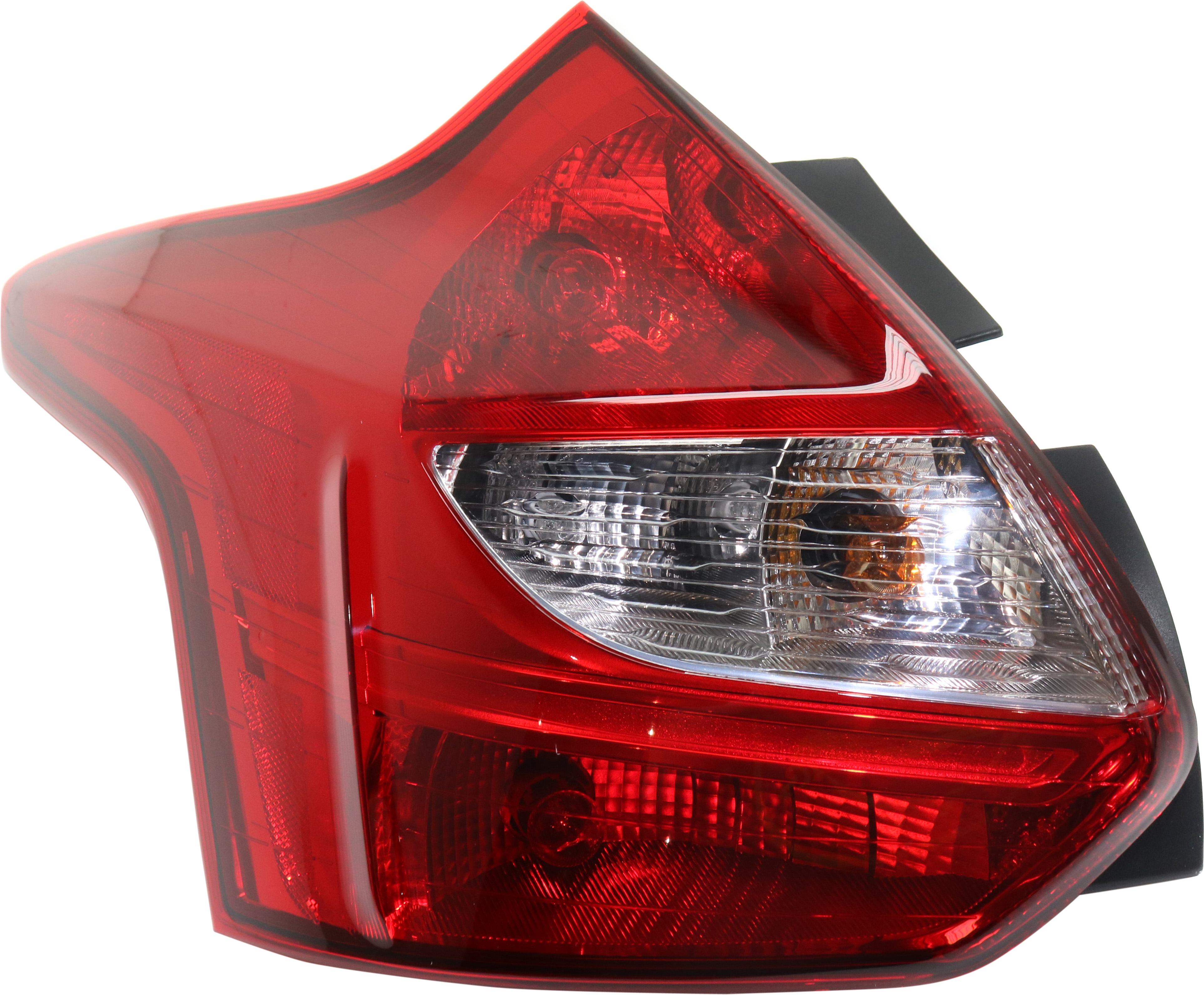 AM FOCUS 12-14 TAIL LAMP LH Assembly Halogen Hatchback CAPA SKU RF73010020Q Partslink FO2818152C OEM DM5Z13405C