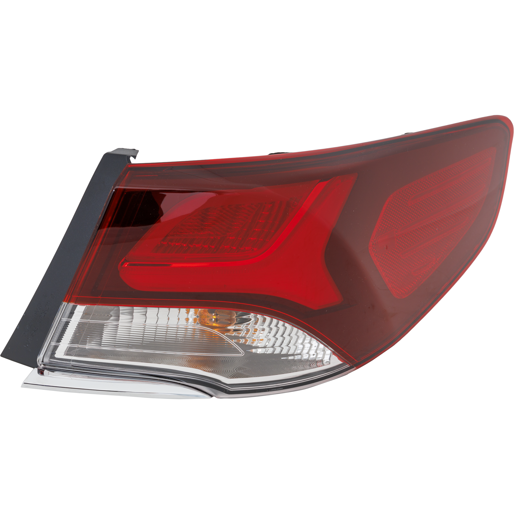 AM SONATA 18-19 TAIL LAMP RH Outer Assembly LED Exc. Hybrid Model SKU RF73010163A Partslink HY2805154 OEM 92402C2600