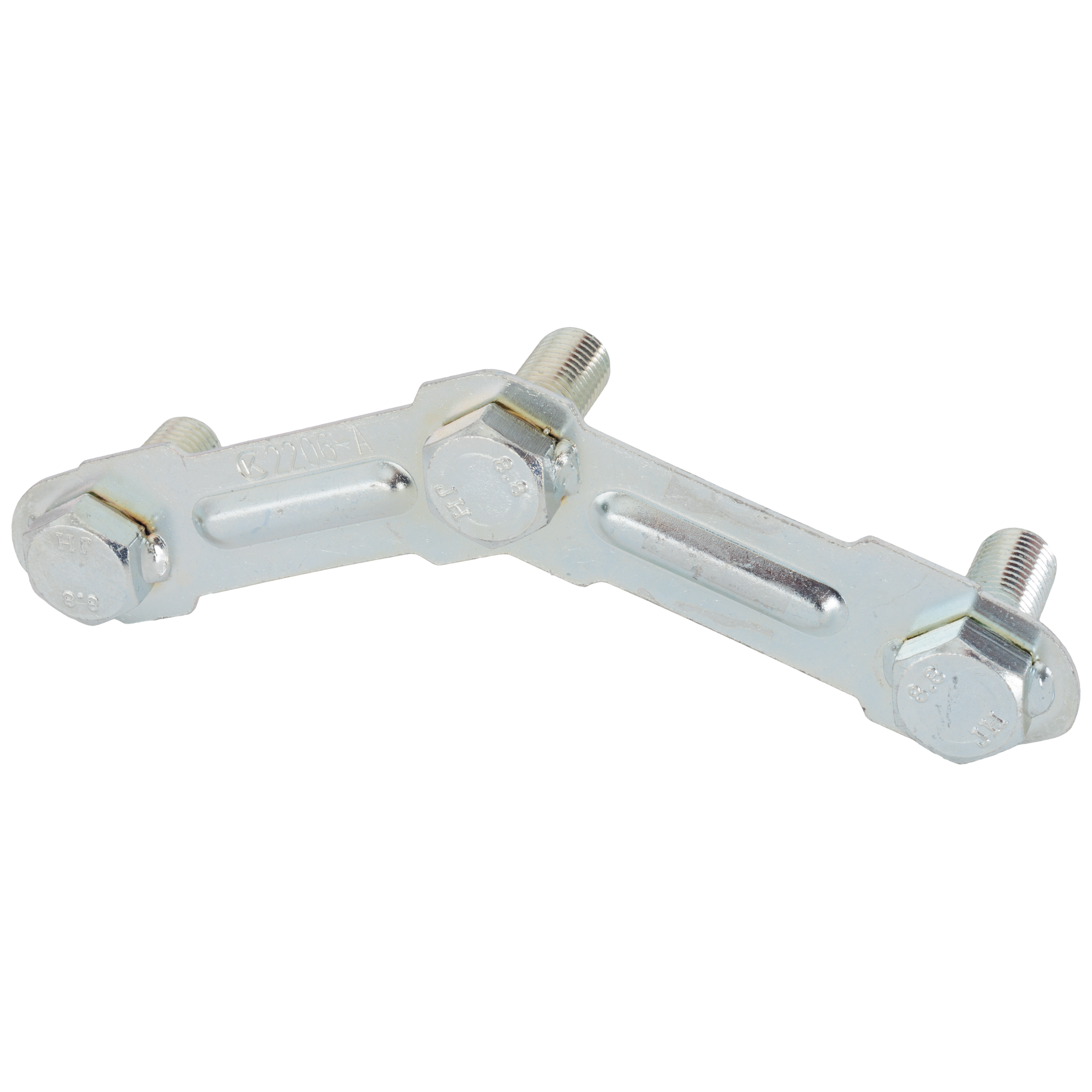 AM F 150-21-23 REAR BUMPER REINFORCEMENT BRACKET RH=LH w Towing Package Crew Extended Standard Pickup Heavy Medium Duty SKU RF76230004 Partslink FO1162115 OEM ML3Z17C886C