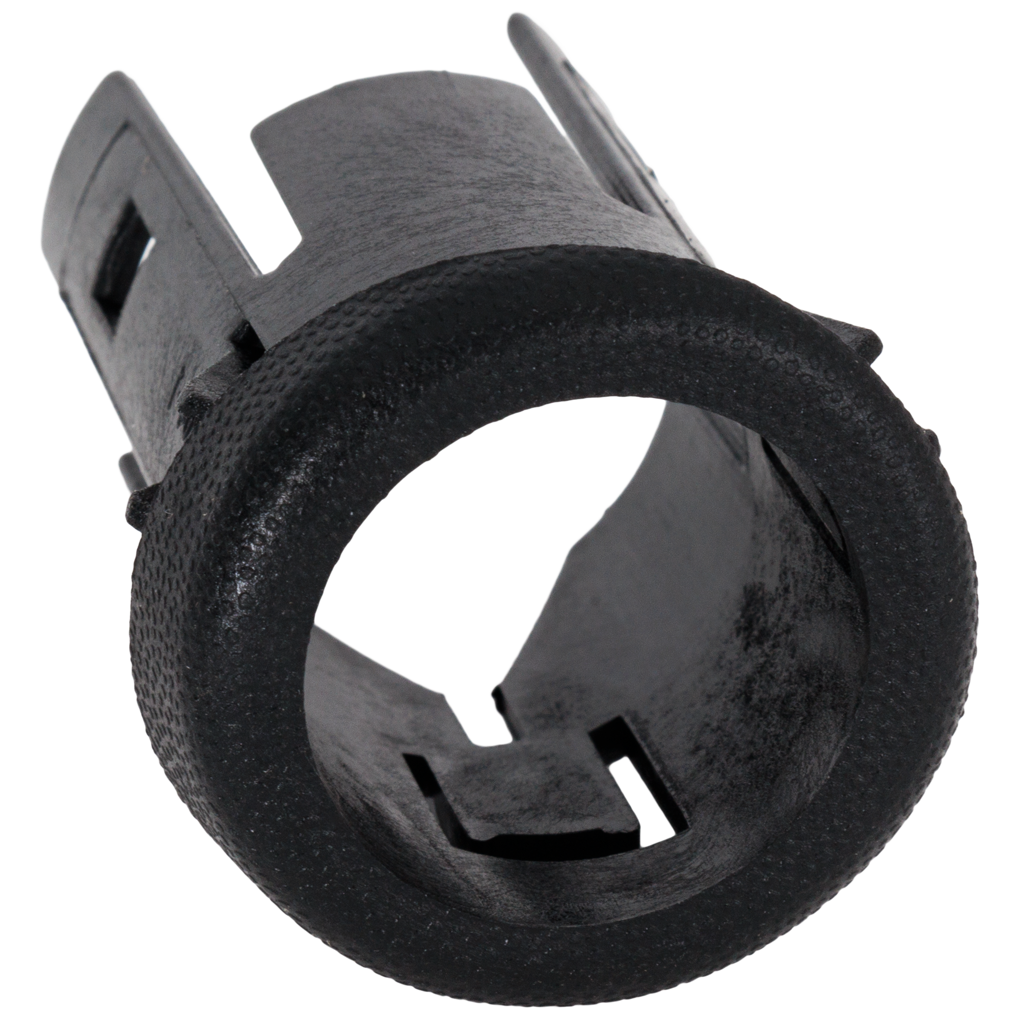 AM F SERIES SUPER DUTY 08-15 REAR BUMPER BRACKET LH Outer Sensor Bracket To 11-7-14 SKU RF76260020 Partslink FO1176100 OEM CC3Z15K861AAPTM
