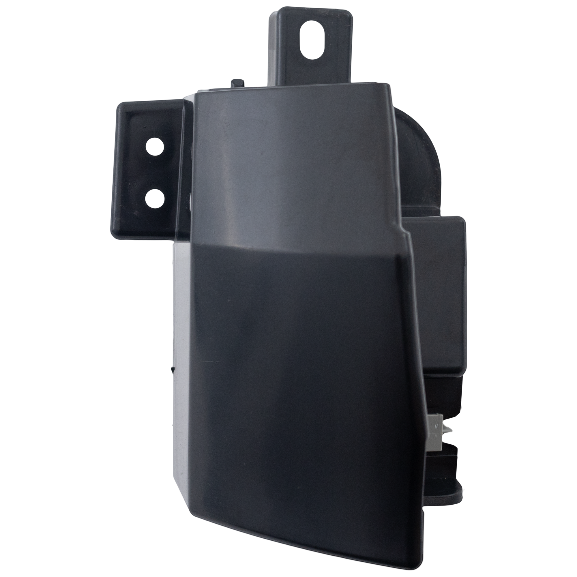 AM EXPLORER POLICE INTERCEPTOR UTILITY 16-19 REAR BUMPER BRACKET LH Side Cover Bracket SKU RF76260052 Partslink FO1142141 OEM FB5Z17D943C