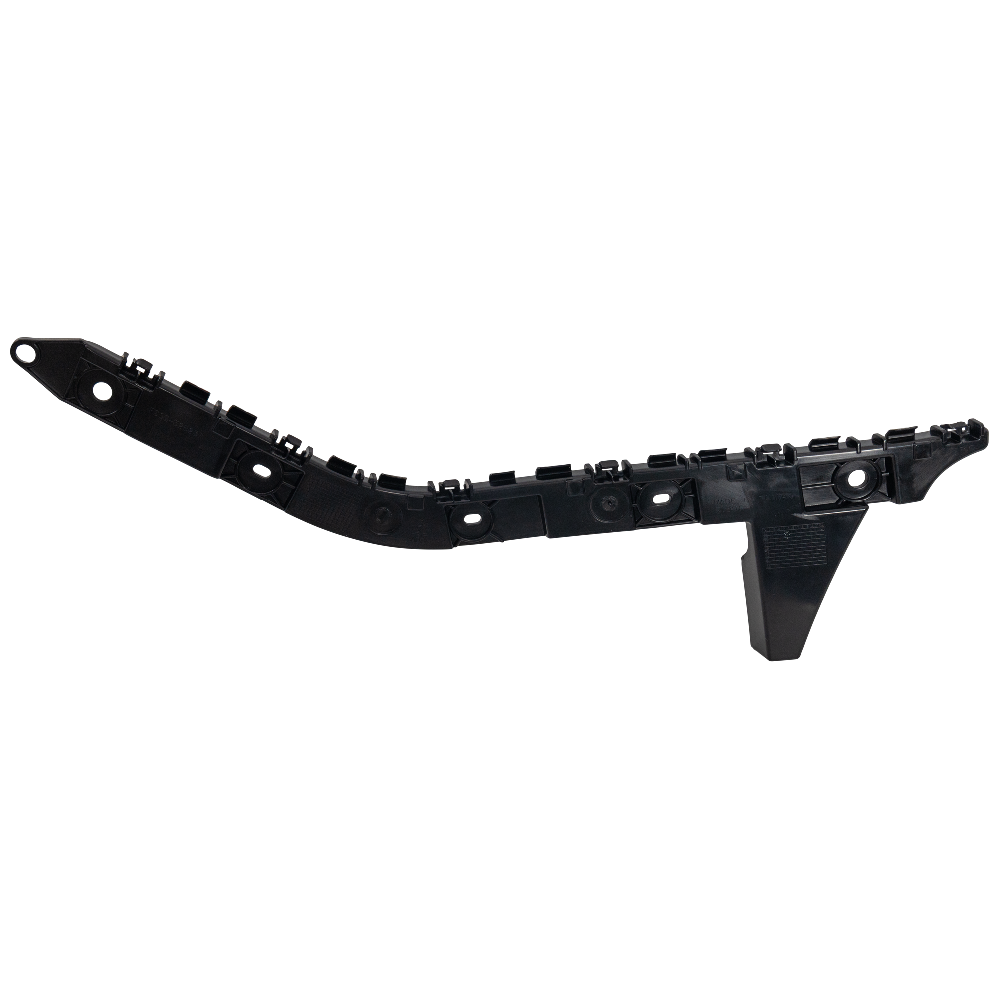 AM MUSTANG 18-23 REAR BUMPER BRACKET RH Side Cover Bracket SKU RF76260061 Partslink FO1163122 OEM JR3Z17D942A