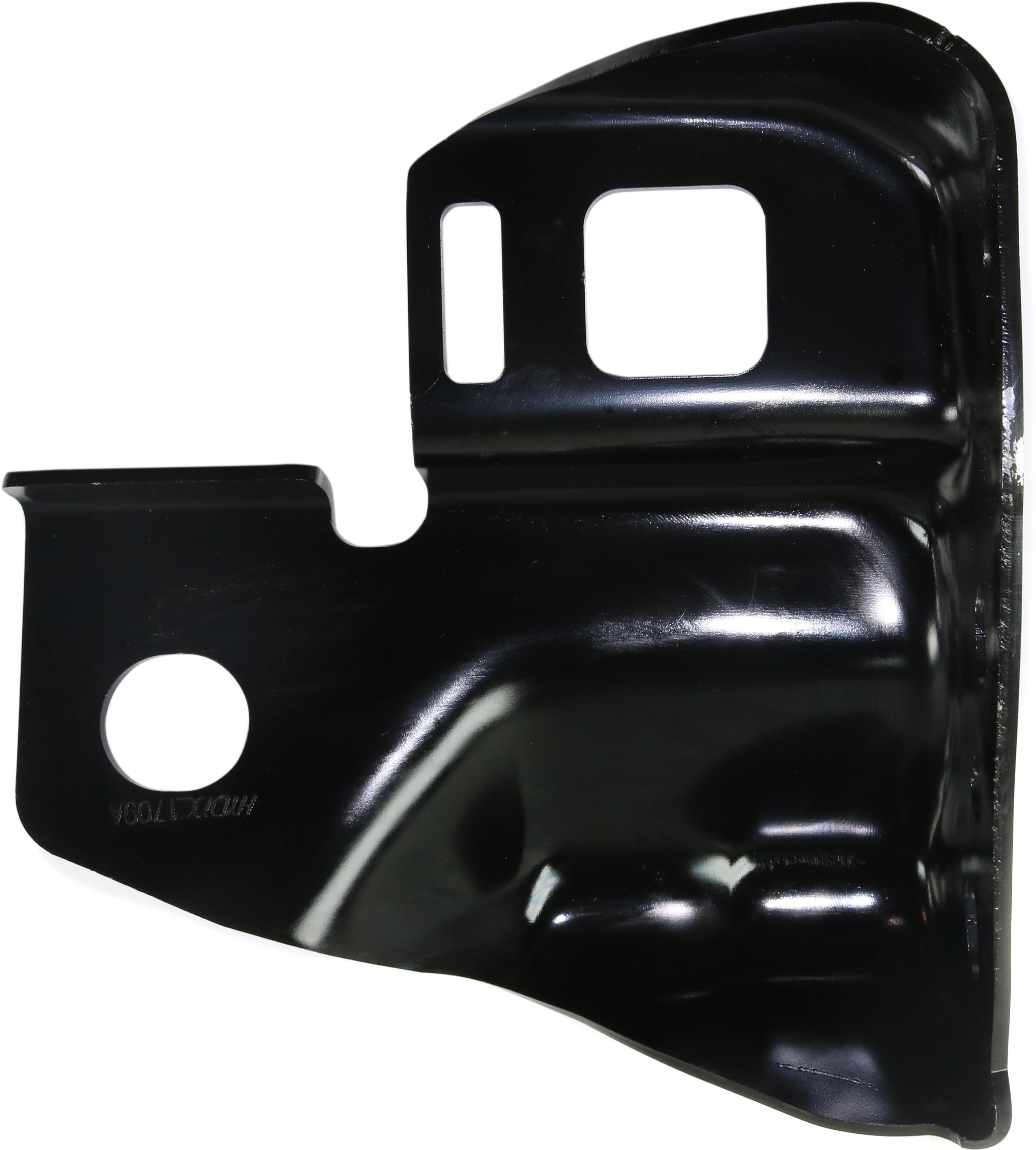 AM F 150-10-14 REAR BUMPER BRACKET LH Steel SVT Raptor Model SKU RF76270010 Partslink FO1166203 OEM AL3Z17788A