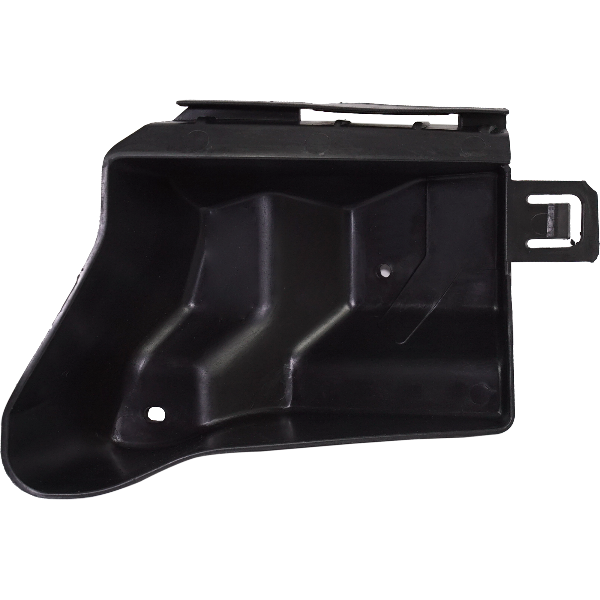 AM FOCUS 15-18 REAR BUMPER BRACKET RH Side Cover Sedan SKU RF76270027 Partslink FO1143133 OEM F1EZ17787B