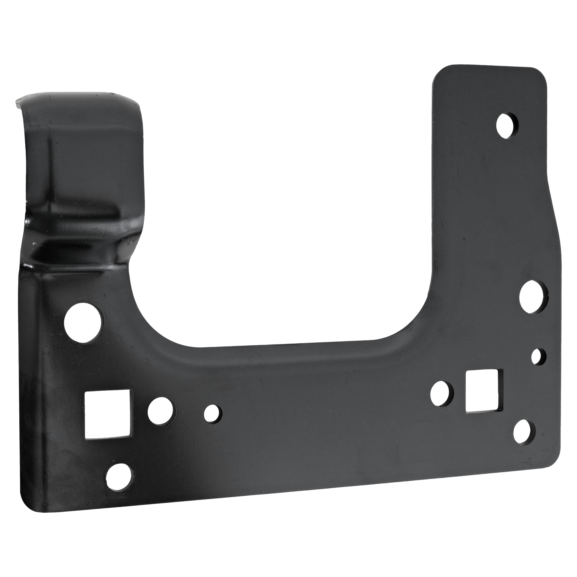 AM F 150-19-20 REAR BUMPER BRACKET RH Black Limited Model SKU RF76270031 Partslink FO1167206 OEM KL3Z17787A