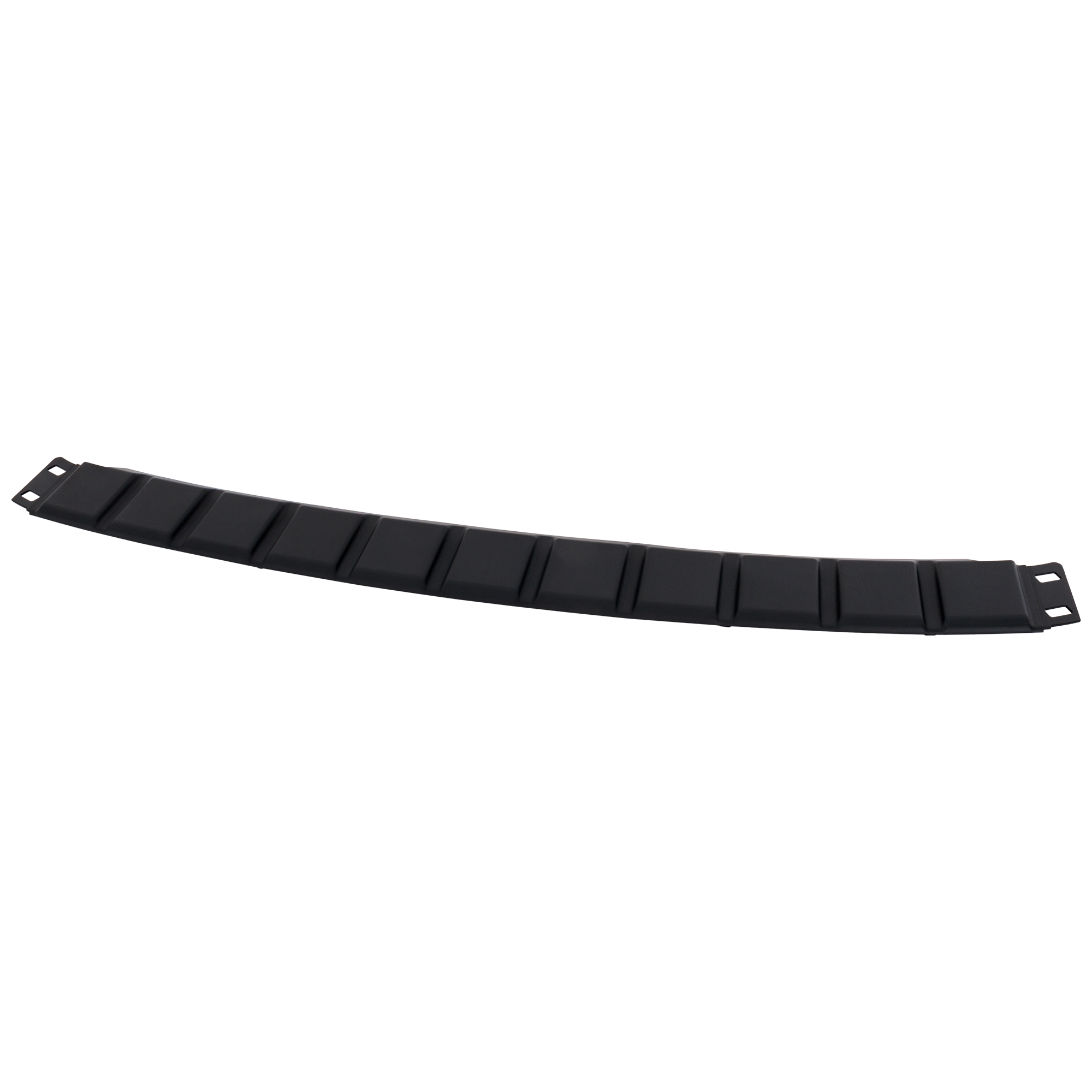 AM F SERIES SUPER DUTY 20-22 FRONT BUMPER STEP PAD Textured Black All Cab Types SKU RF76470002 Partslink FO1019105 OEM LC3Z17C829AA