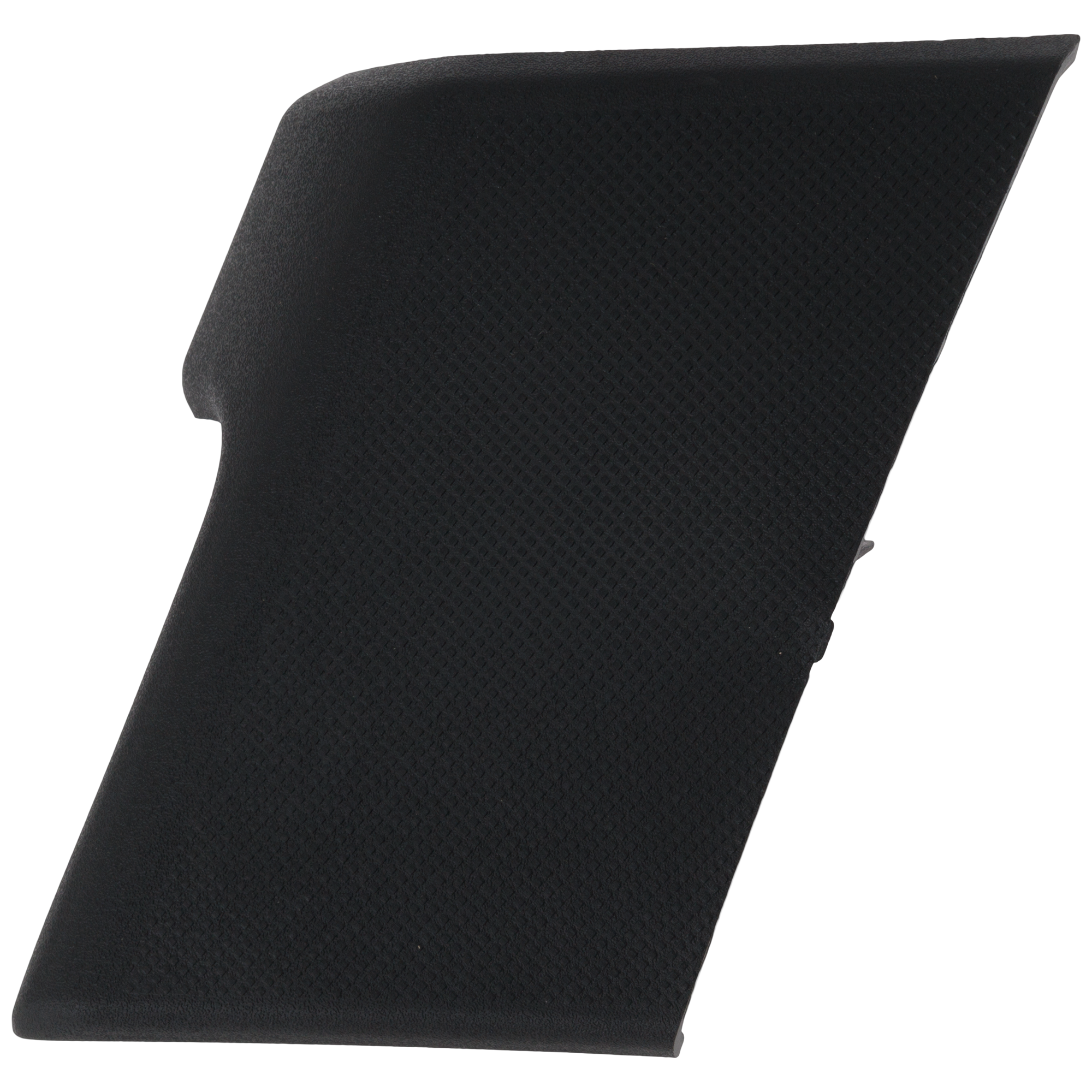 AM F SERIES SUPER DUTY 20-22 FRONT BUMPER STEP PAD RH Textured Crew Extended Standard Pickup SKU RF76470003 Partslink FO1047122 OEM LC3Z17C829CA