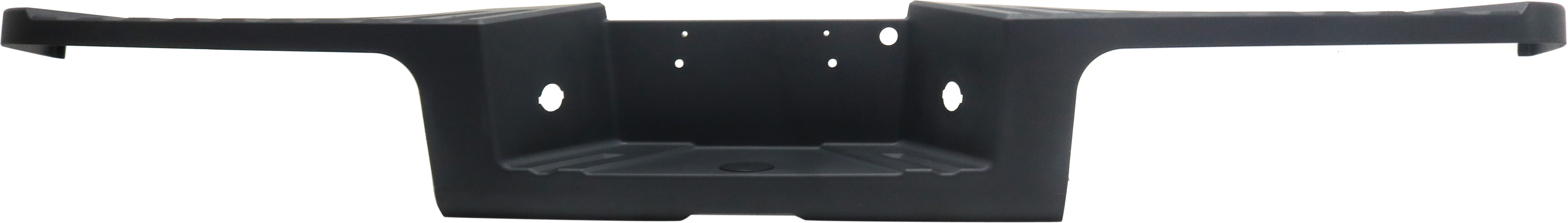 AM F SERIES SUPER DUTY 13-16 REAR BUMPER STEP PAD Black w o Rear Object Sensor Holes SKU RF76490009 Partslink FO1191138 OEM DC3Z17B807CA