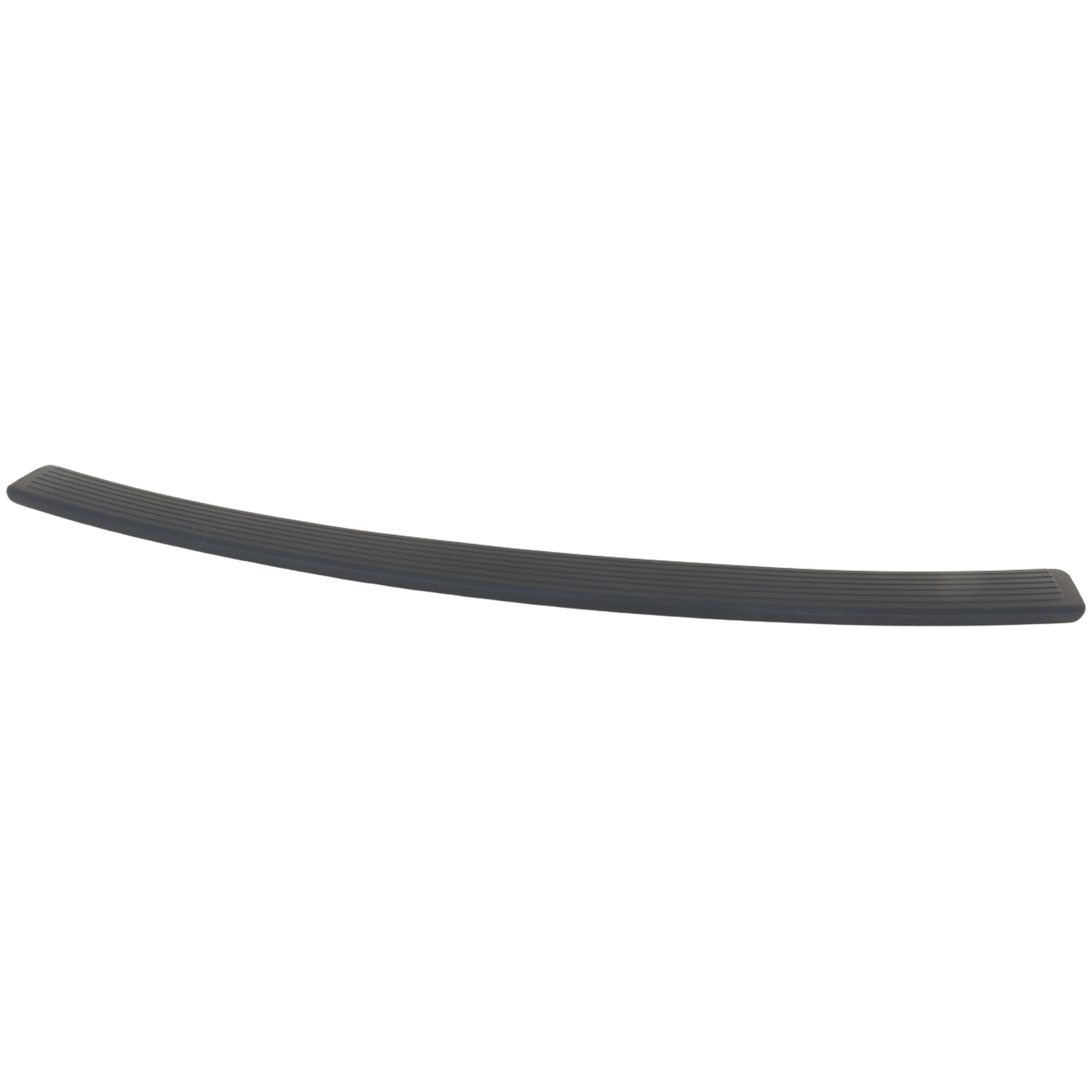 AM EXPLORER POLICE INTERCEPTOR UTILITY 18-19 REAR BUMPER STEP PAD Black w o Accent Package SKU RF76490016 Partslink FO1191152 OEM JB5Z17B807AA