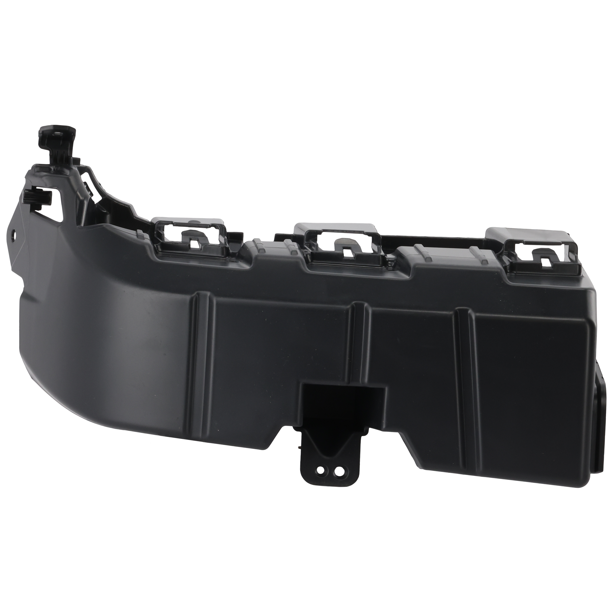 AM MUSTANG 18-23 REAR BUMPER FILLER LH Black Convertible Coupe Excludes Shelby GT350 Shelby GT350R Shelby GT500 Models SKU RF76530002 Partslink FO1182110 OEM JR3Z17E855A