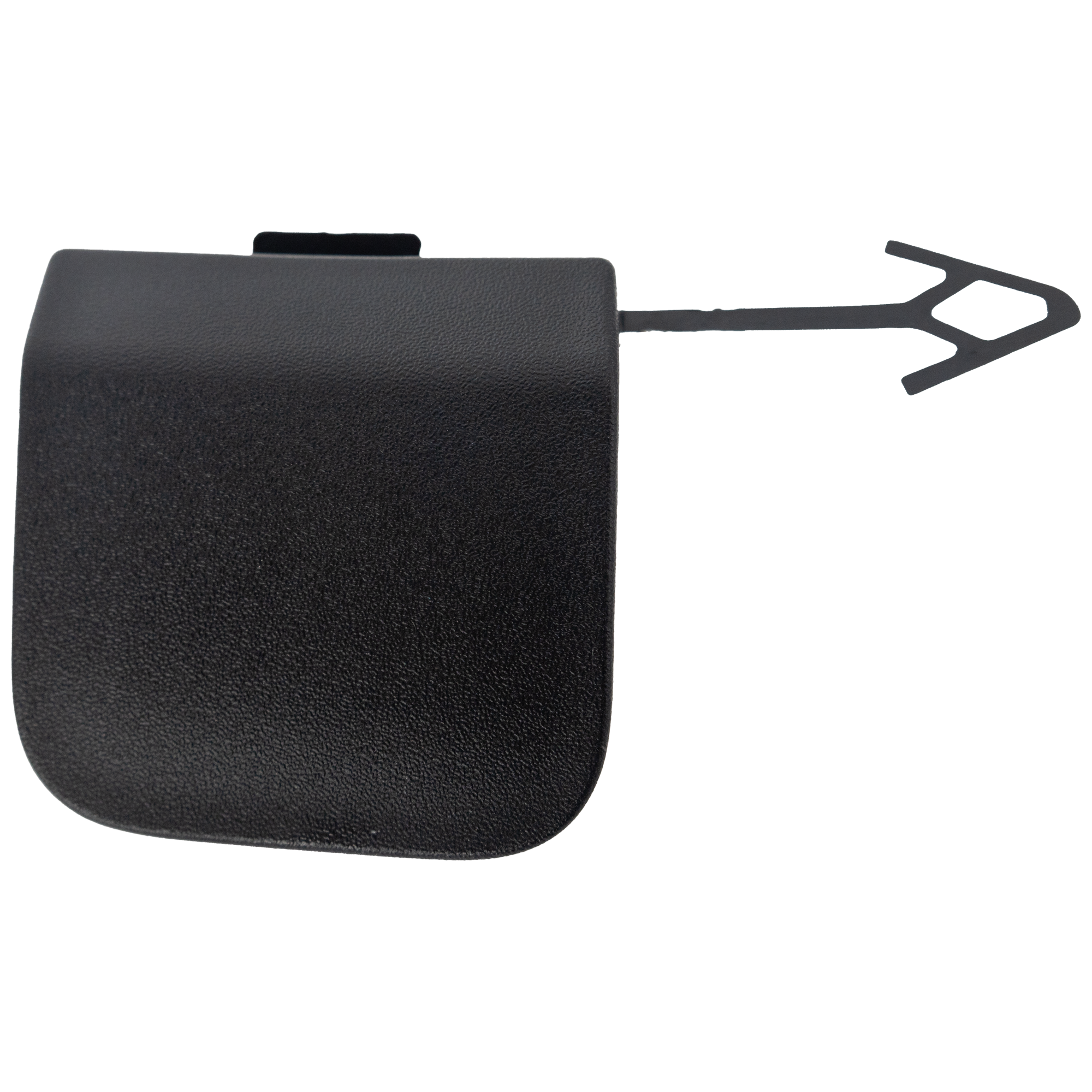 AM BRONCO SPORT 21-24 REAR BUMPER TOW HOOK COVER RH Textured Black SKU RF76690003 Partslink FO1129102 OEM M1PZ17K922AA