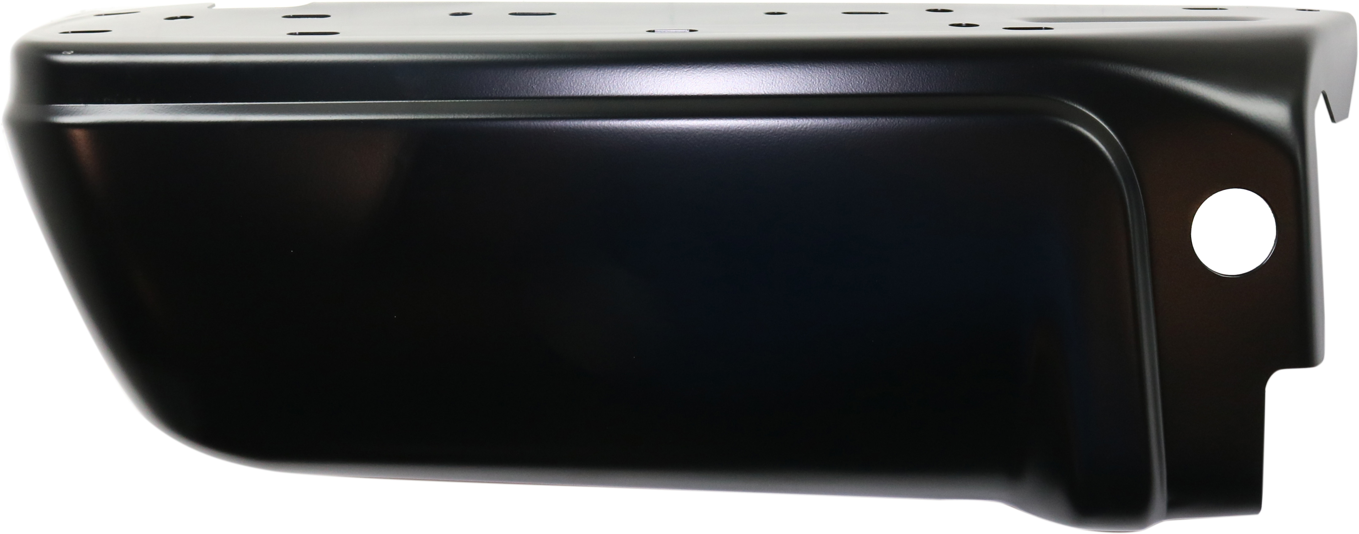AM F SERIES SUPER DUTY 08-16 STEP BUMPER FACE BAR ONLY w o Pad w Pad Provision w o Mounting Bracket LH Painted w o Rear Object Sensor Holes SKU RF82590004 Partslink FO1104124 OEM 9C3Z17906APTM PFM