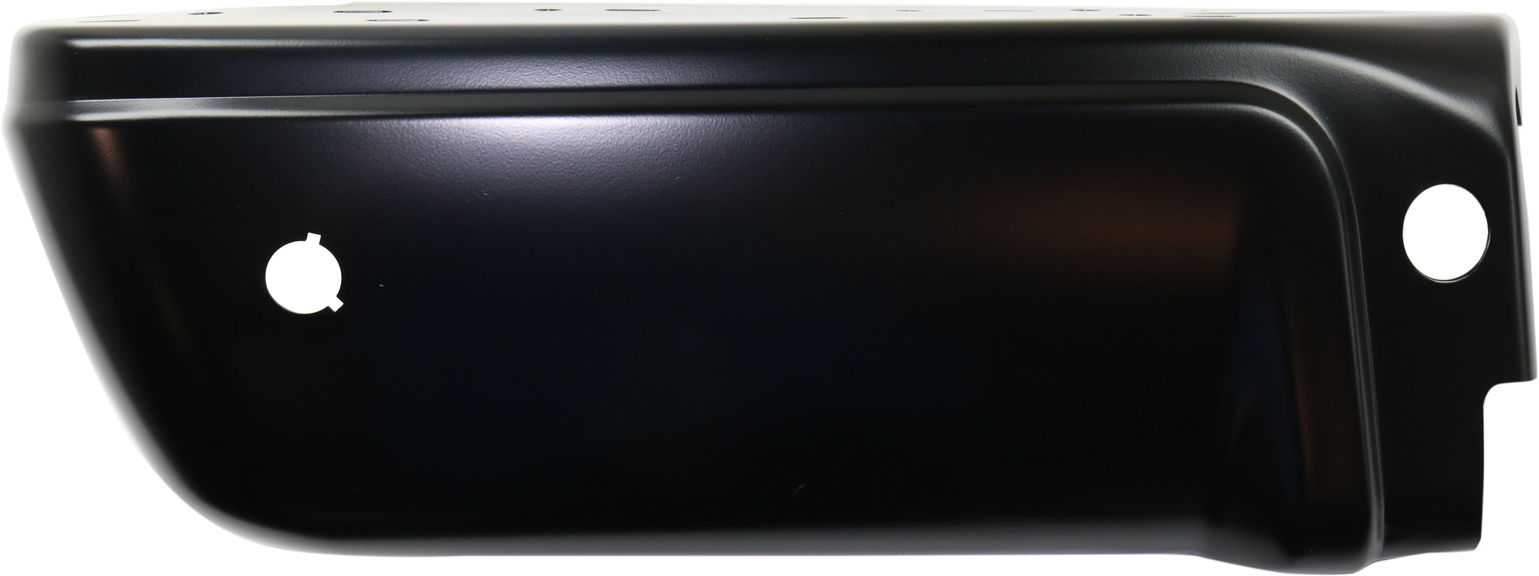 AM F SERIES SUPER DUTY 08-16 STEP BUMPER FACE BAR ONLY w o Pad w Pad Provision w o Mounting Bracket LH Painted w Rear Object Sensor Holes SKU RF82590008 Partslink FO1104123 OEM 9C3Z17906CPTM PFM